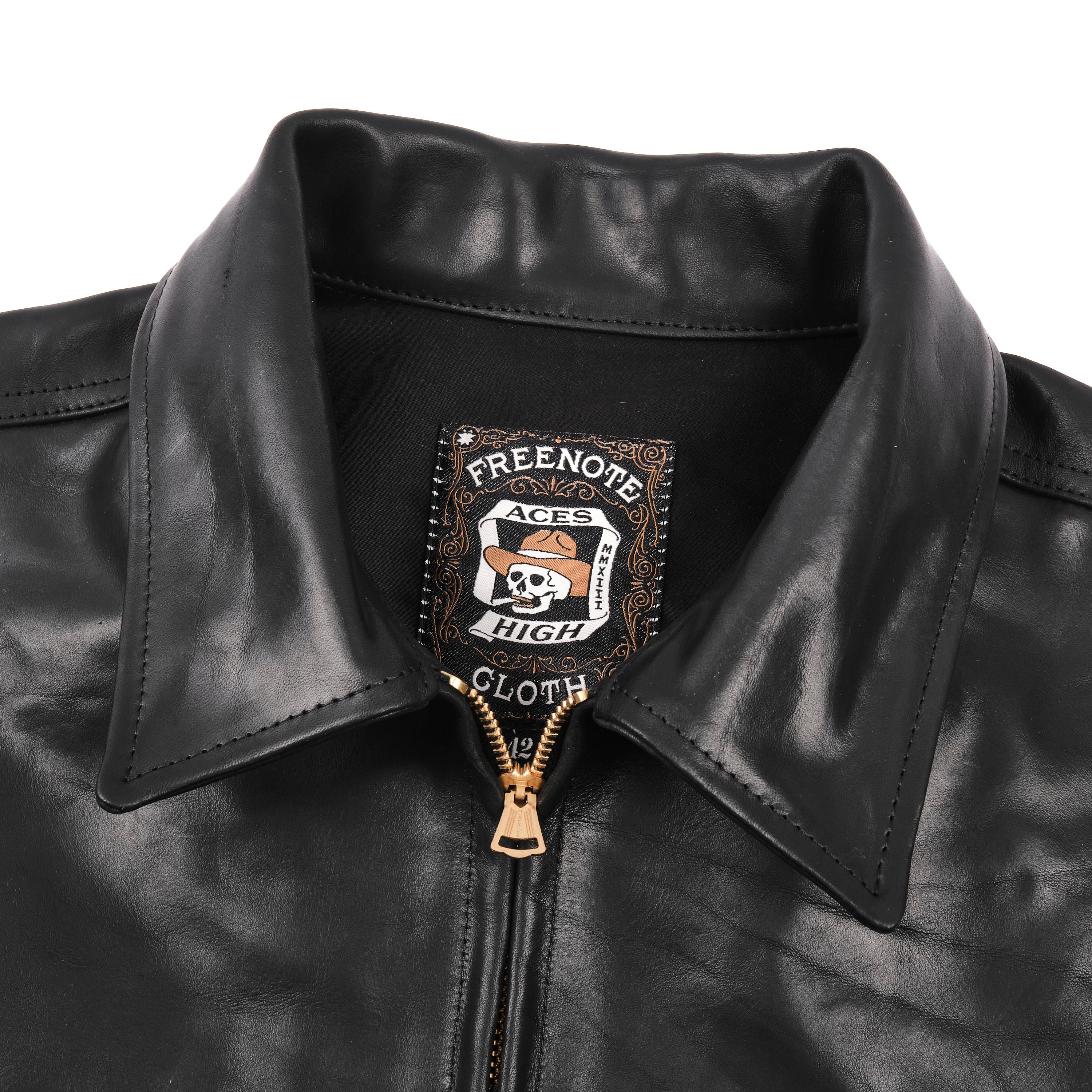 Alcorn Black Bull Leather