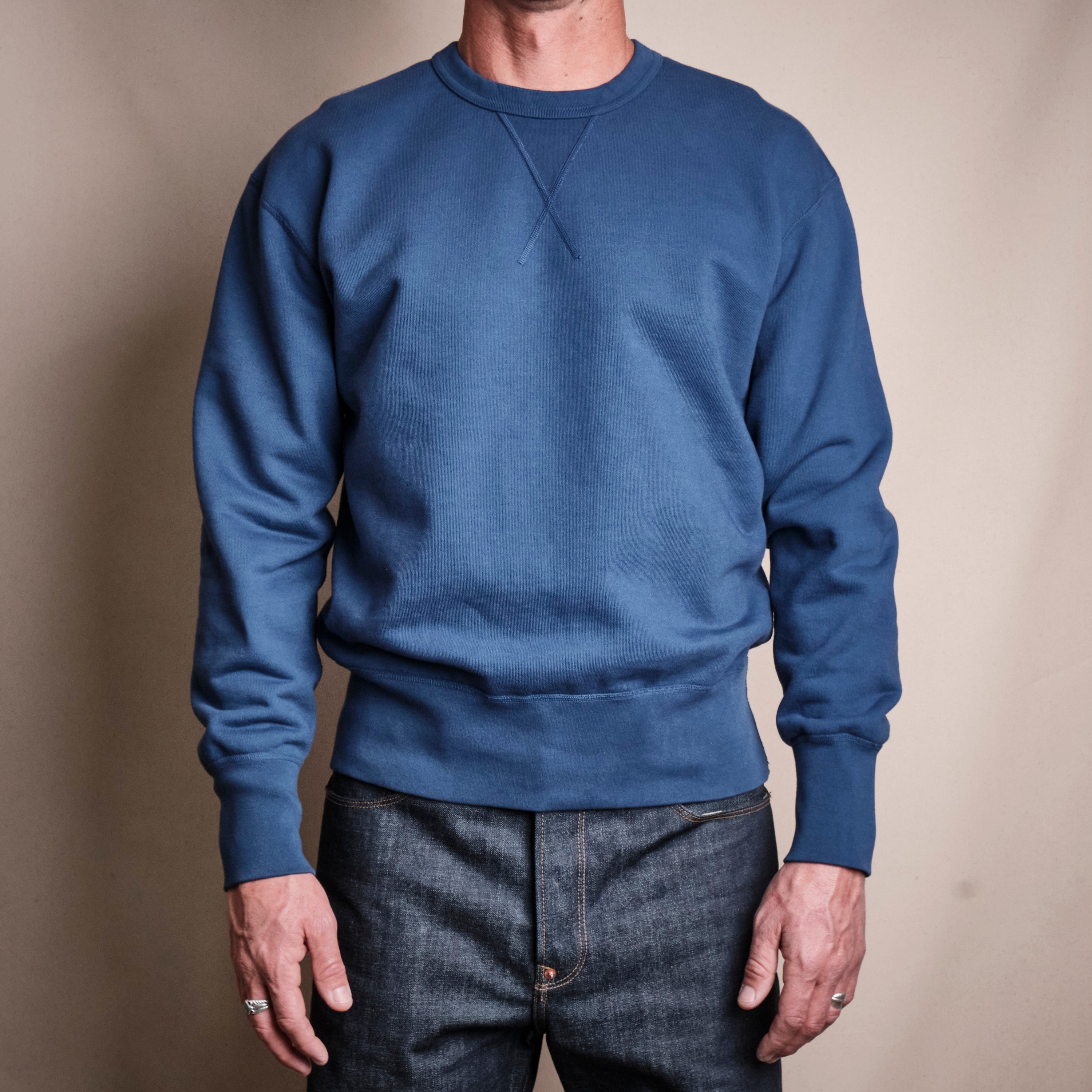 DECK SWEATSHIRT FADED BLUE