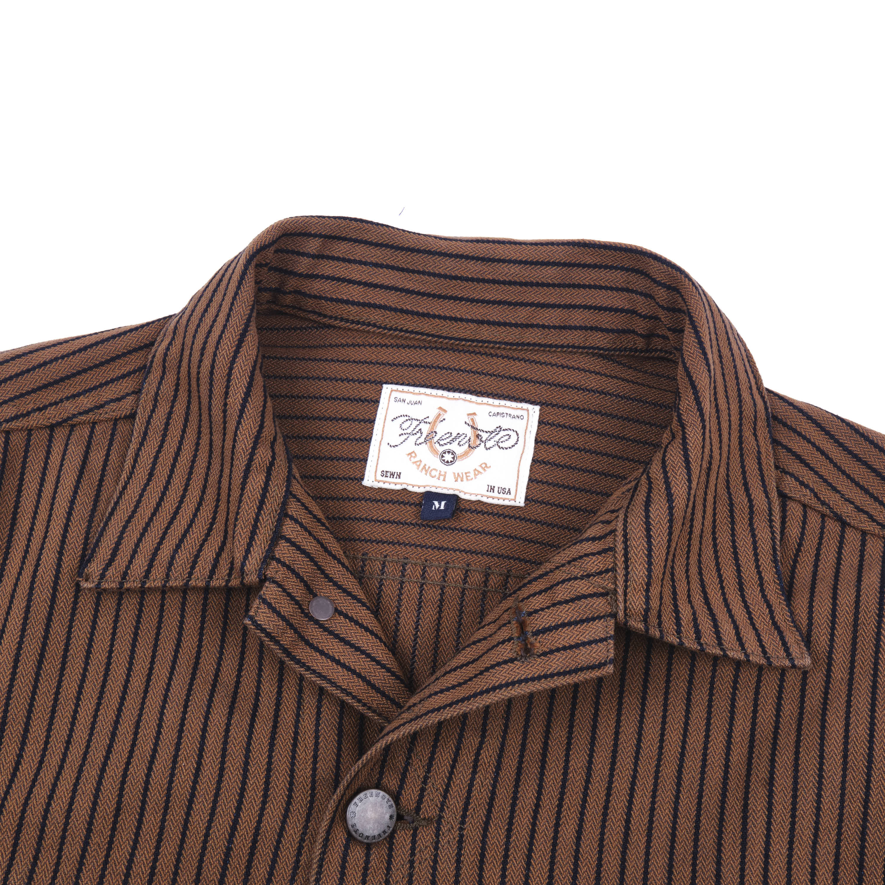 High Low Brown Herringbone Dobby Jacket