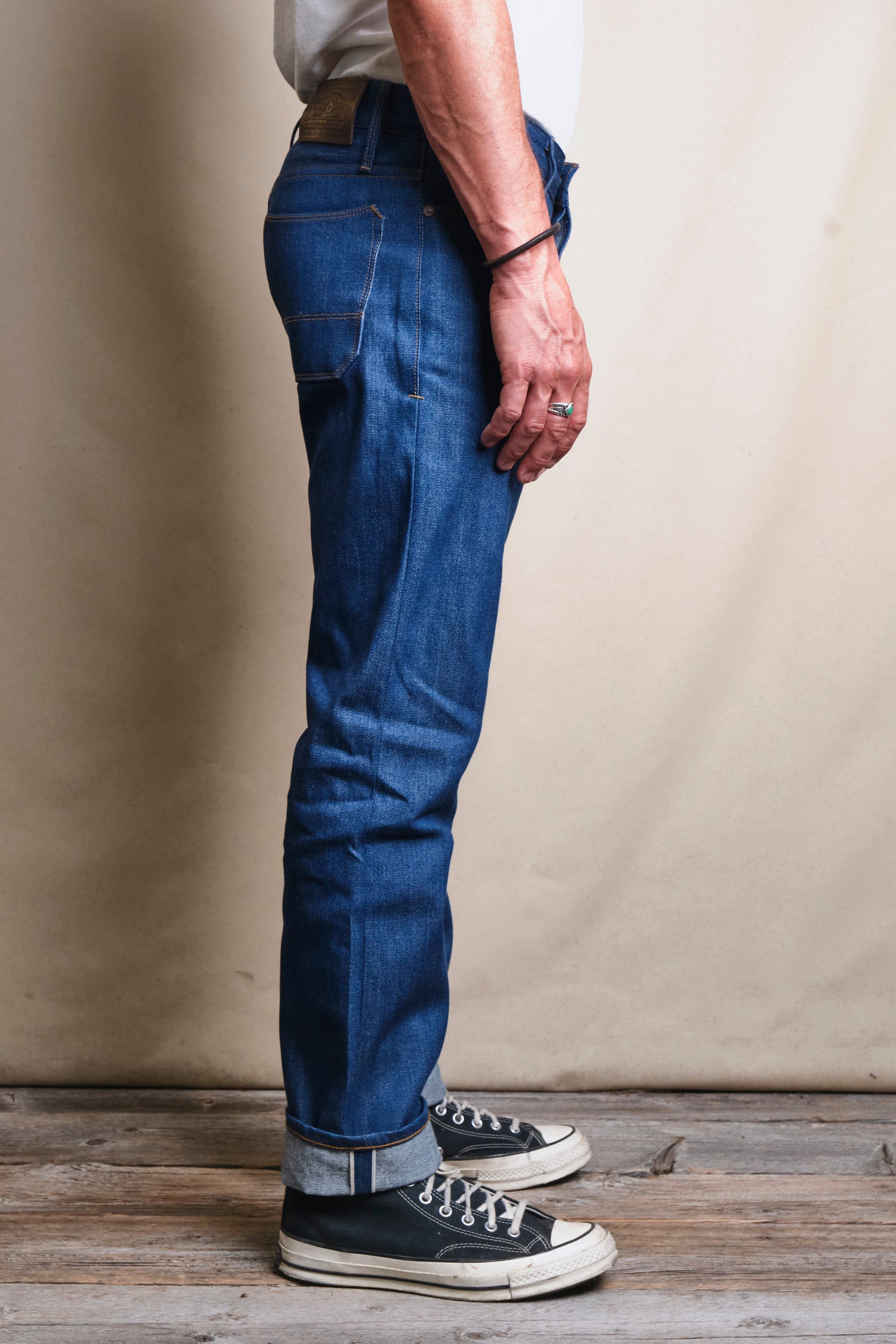 Trabuco Classic Straight <span> 12 Ounce Vintage Blue Denim </span>