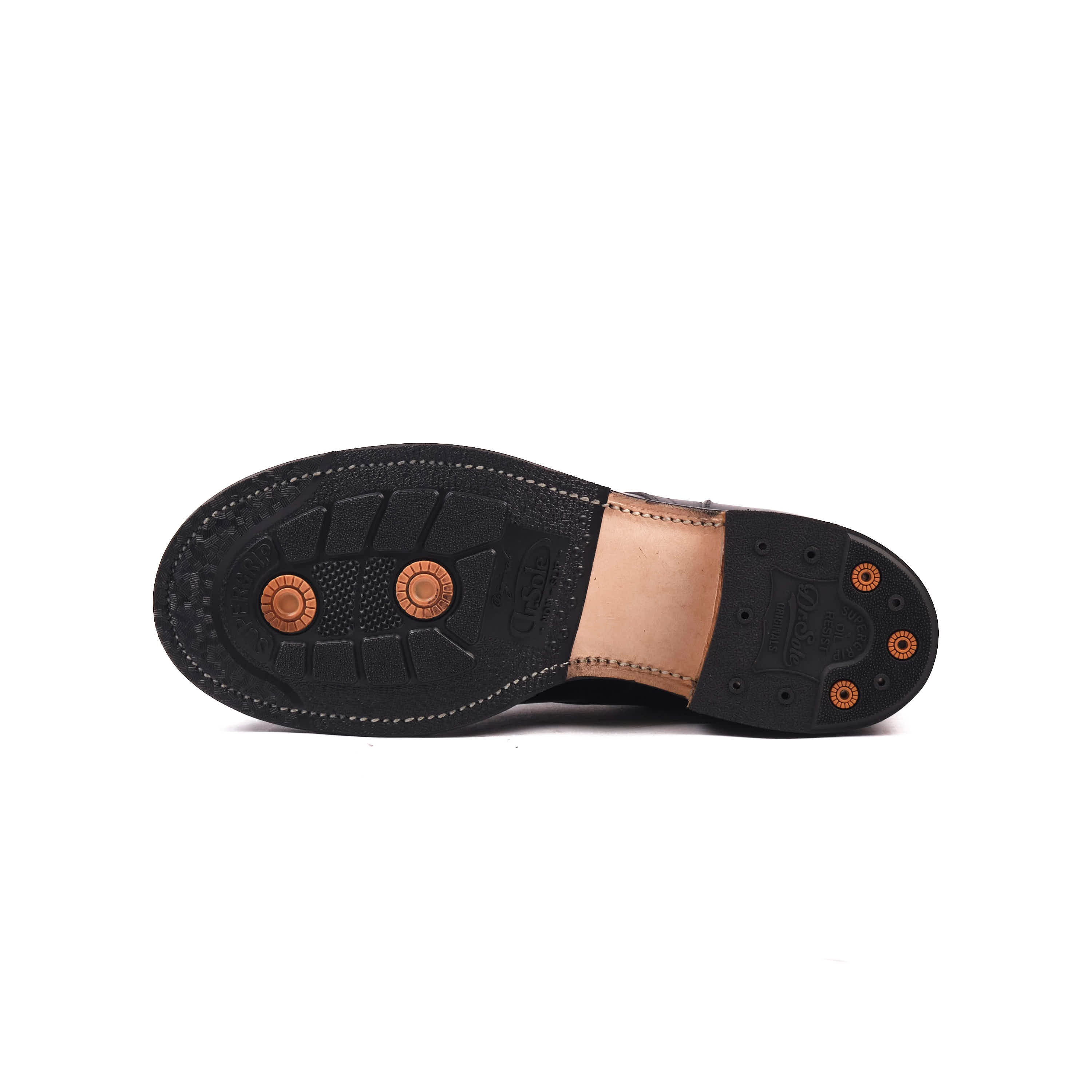 FREENOTE CLOTH X VIBERG SERVICE BOOT - 2045 LAST - HORWEEN BLACK STRUCK THROUGH CHROMEXCEL