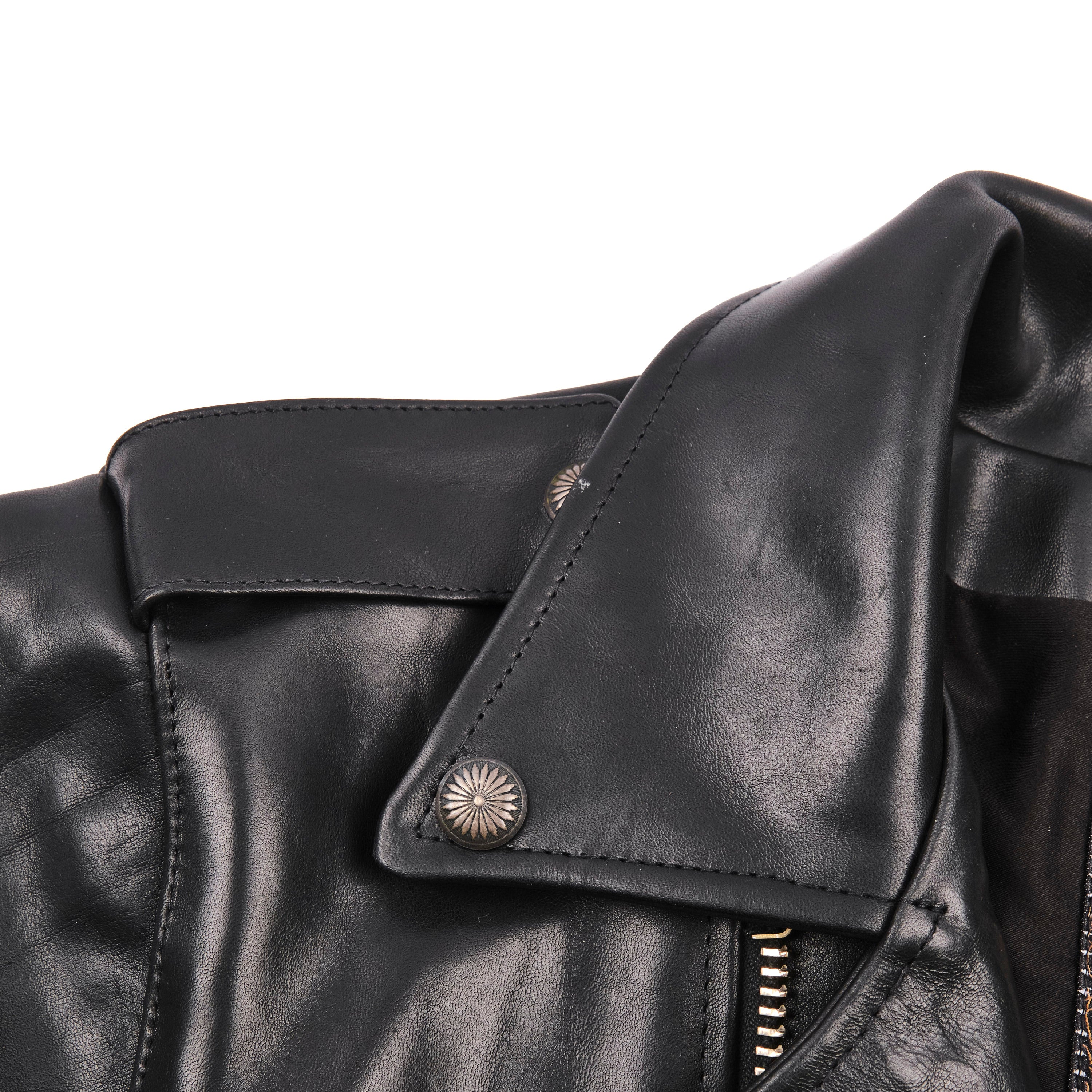 Mooch Moto Jacket Black Bull Leather