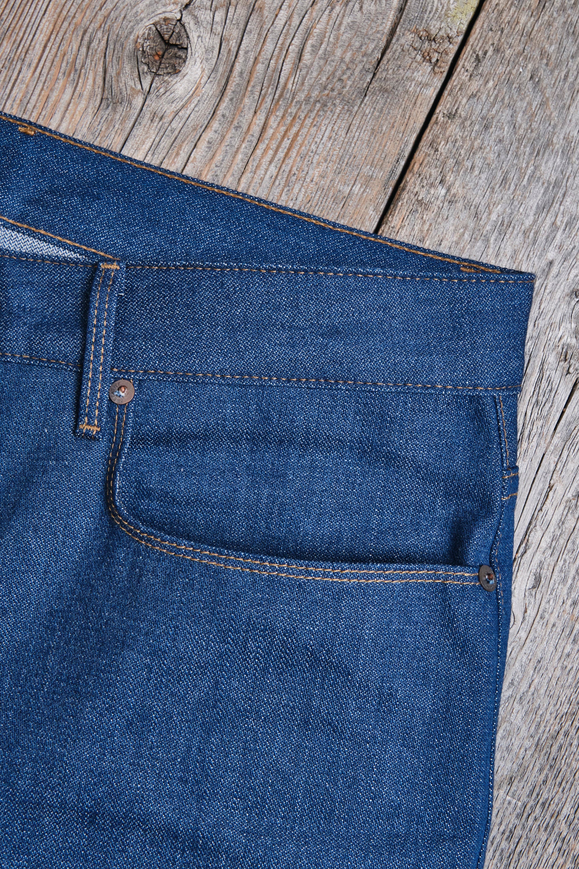 Portola Classic Taper 12 Ounce Vintage Blue Denim