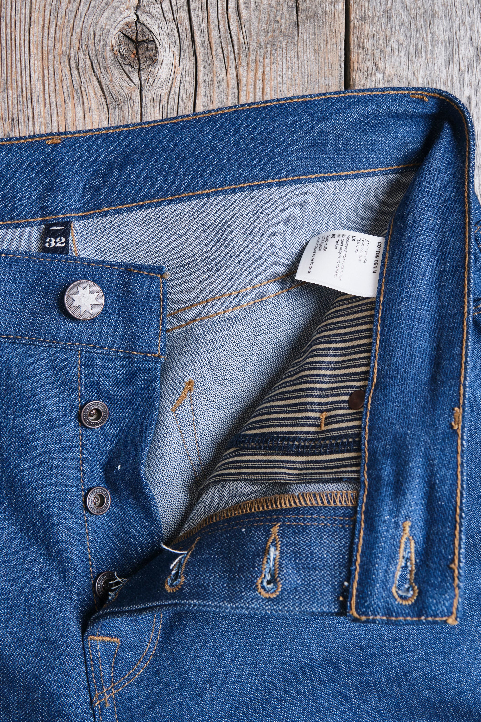 Portola Classic Taper 12 Ounce Vintage Blue Denim