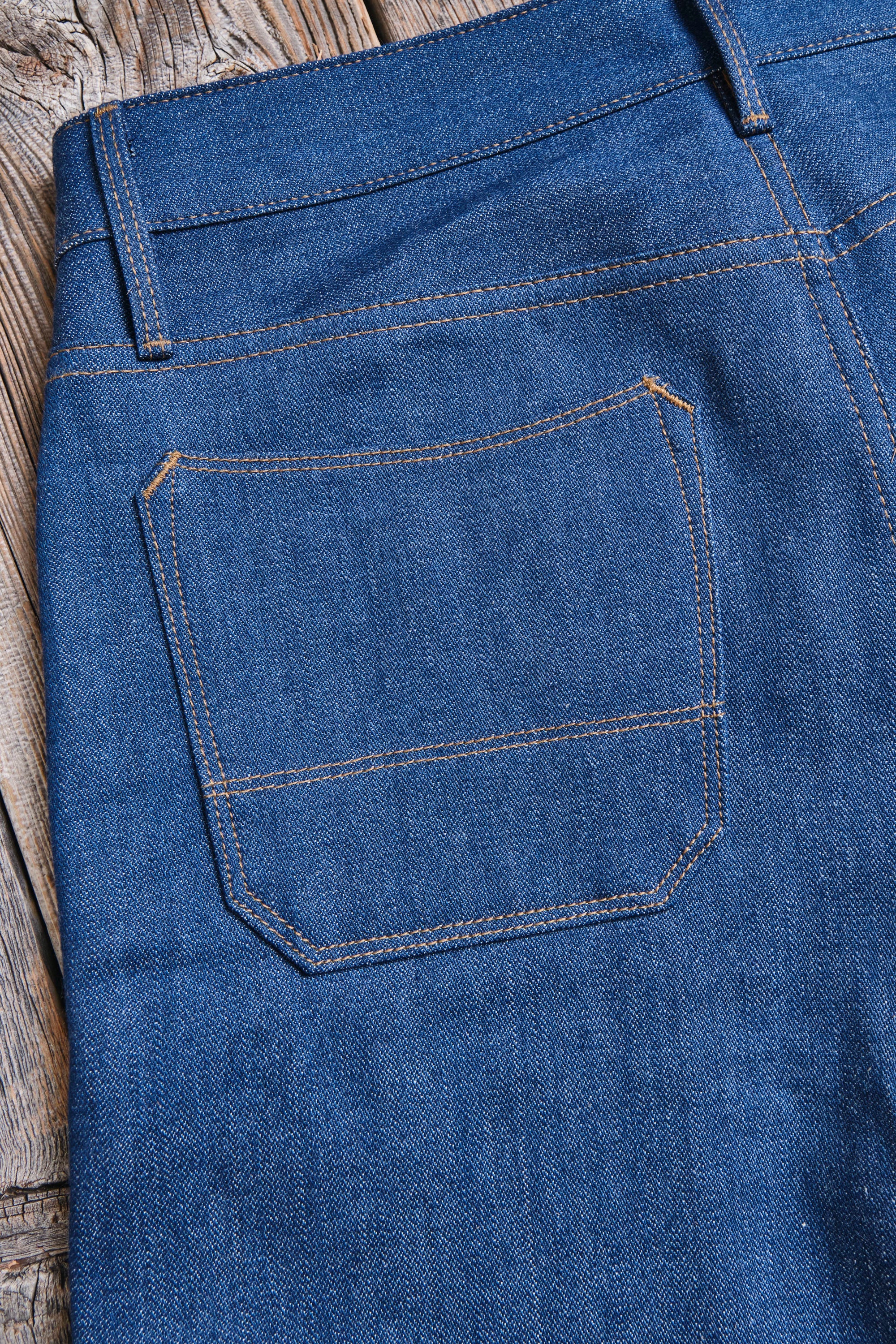 Portola Classic Taper 12 Ounce Vintage Blue Denim