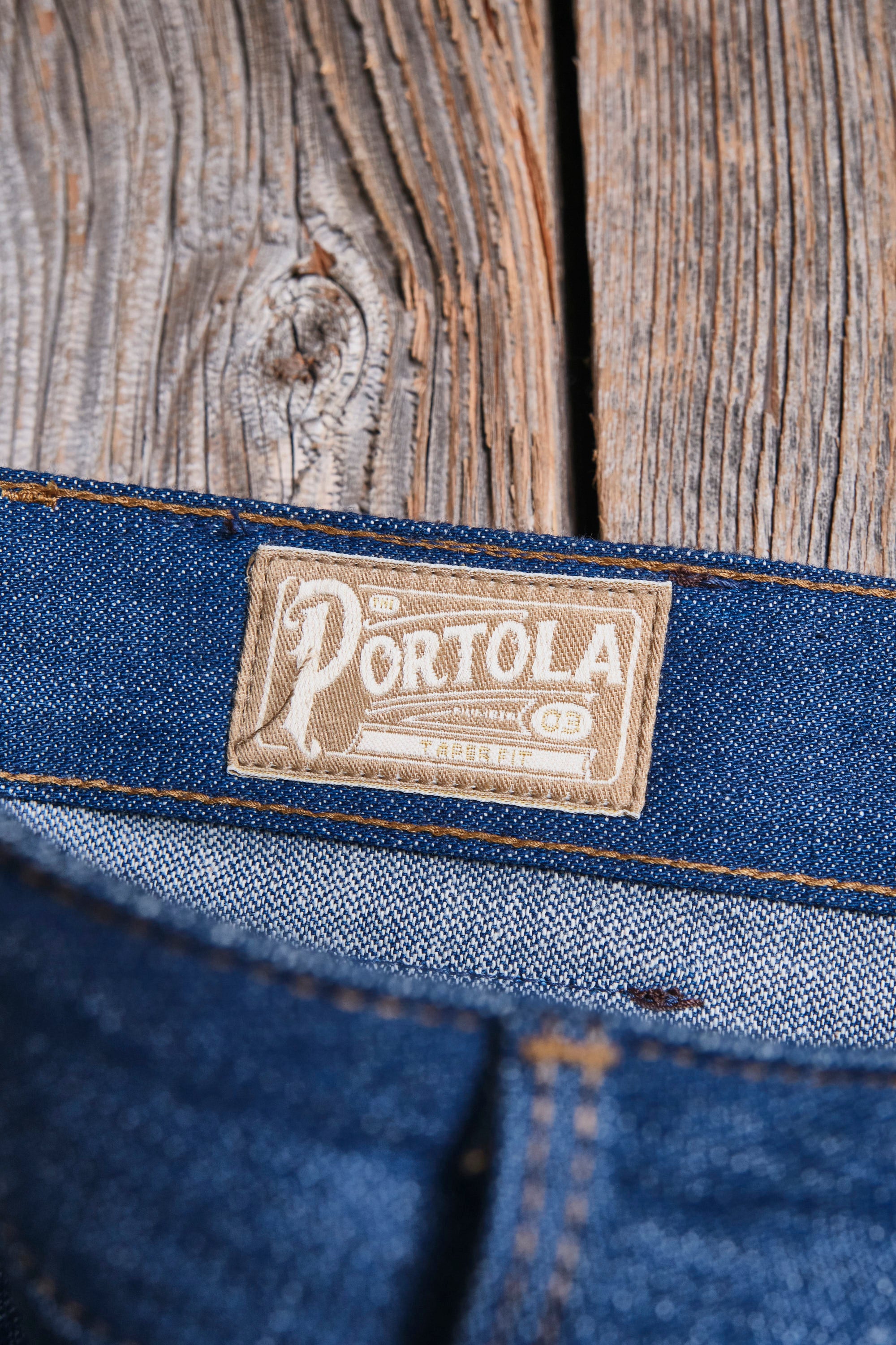 Portola Classic Taper 12 Ounce Vintage Blue Denim