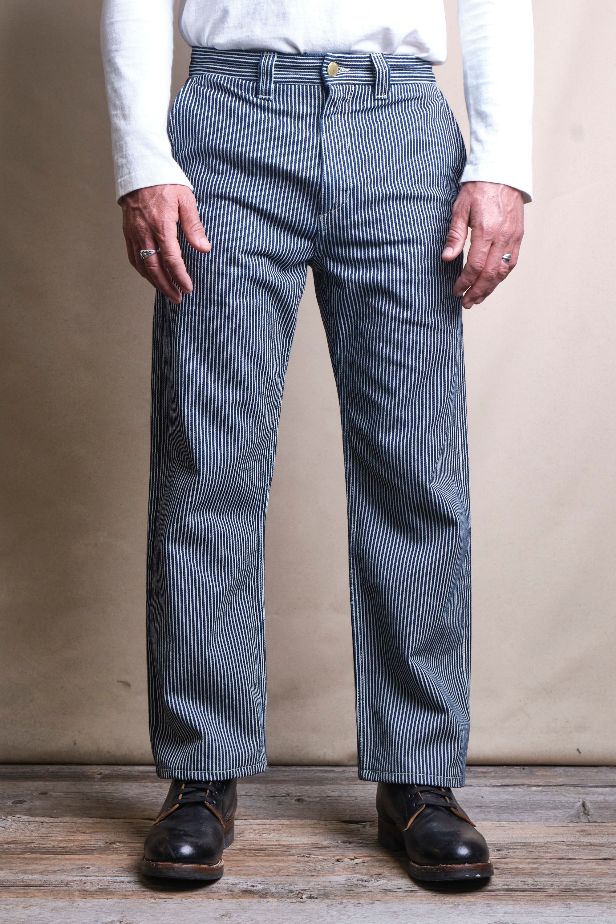 Deck Pant Hickory Stripe