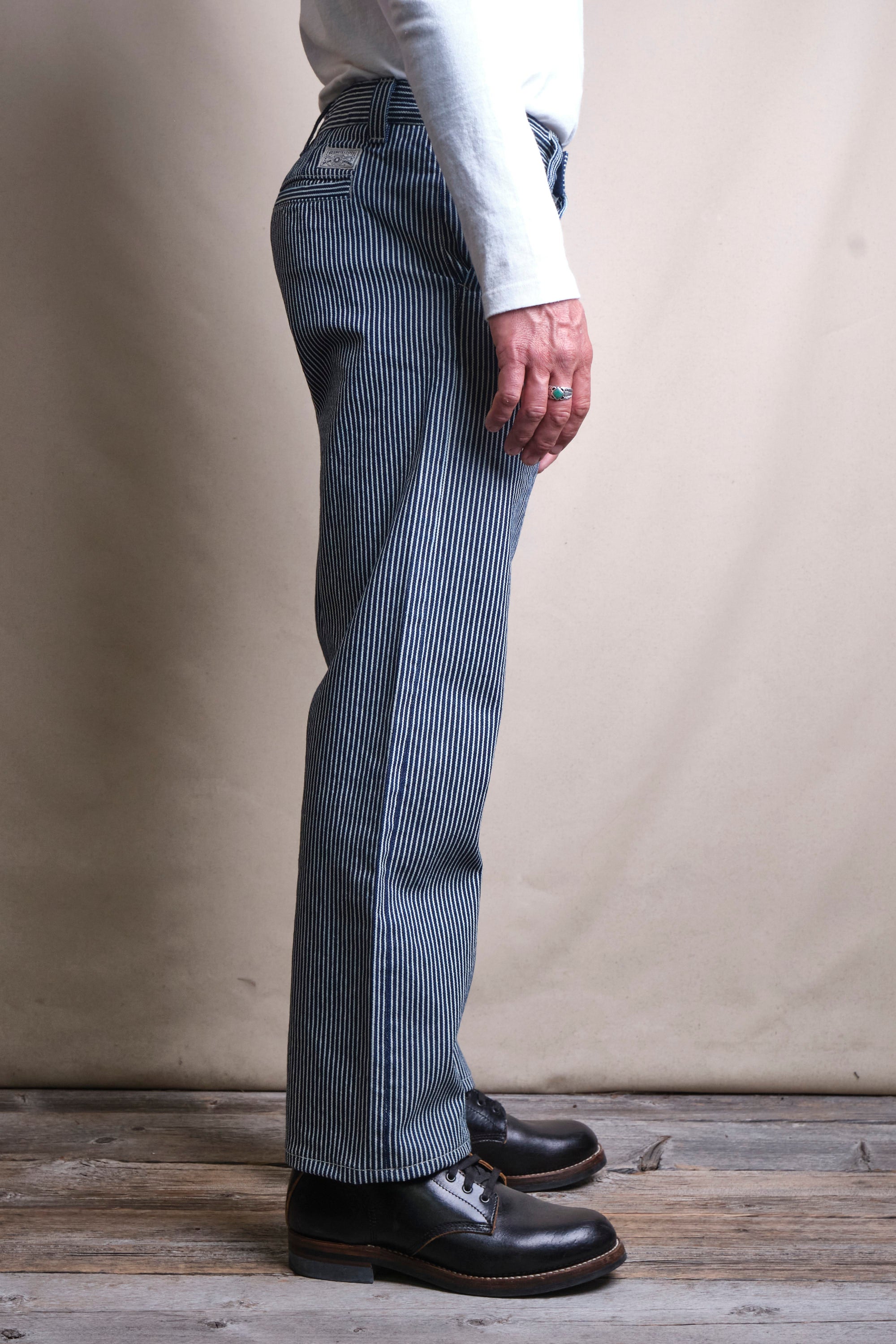 Deck Pant Hickory Stripe