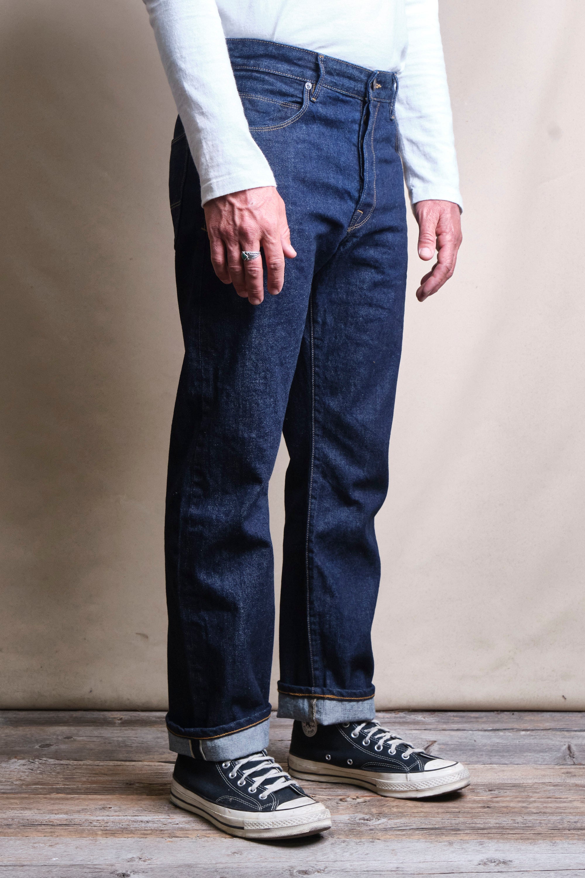 Belford Straight 14 Ounce 50's Blue Denim