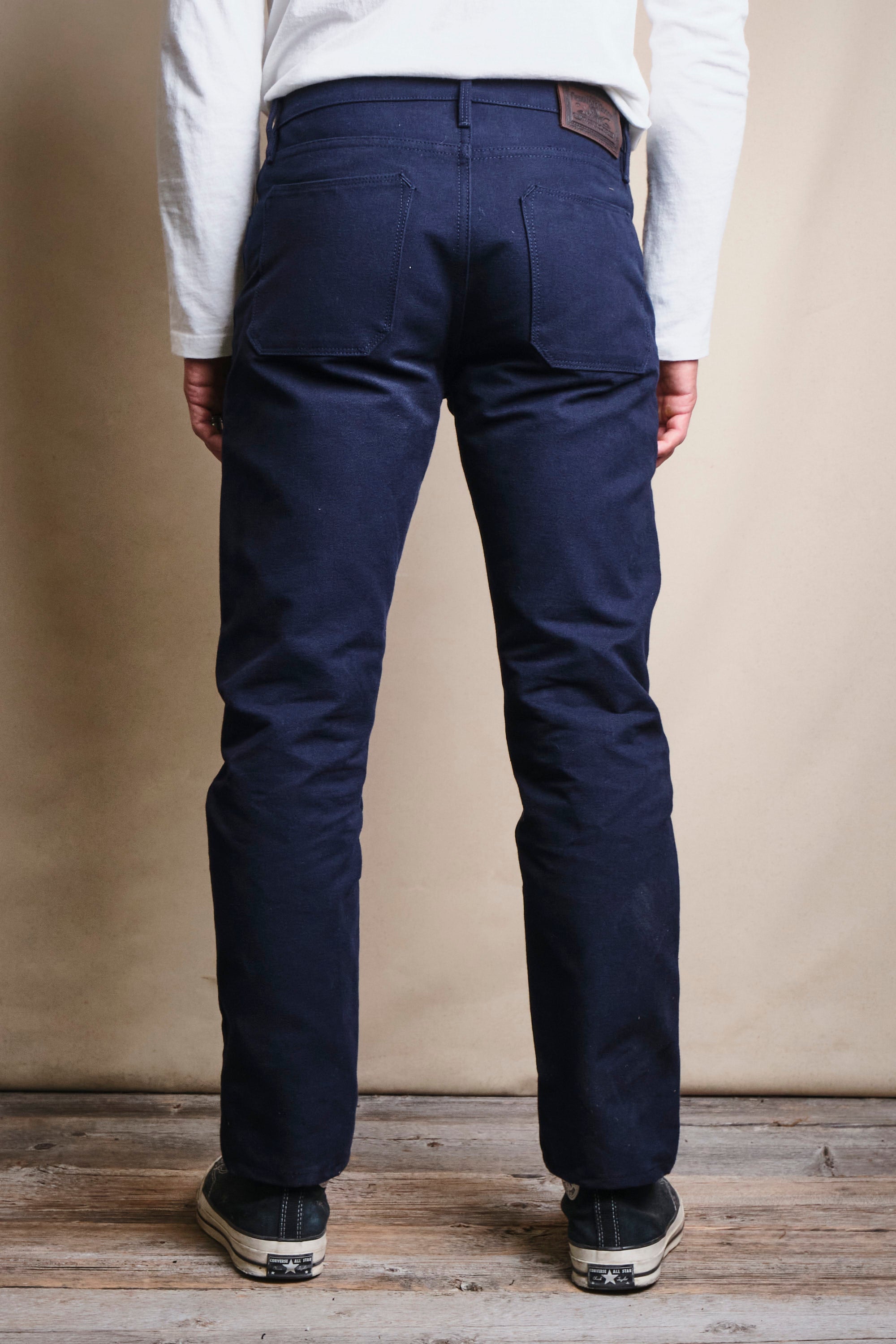 Portola Classic Taper 15 Ounce Navy Canvas