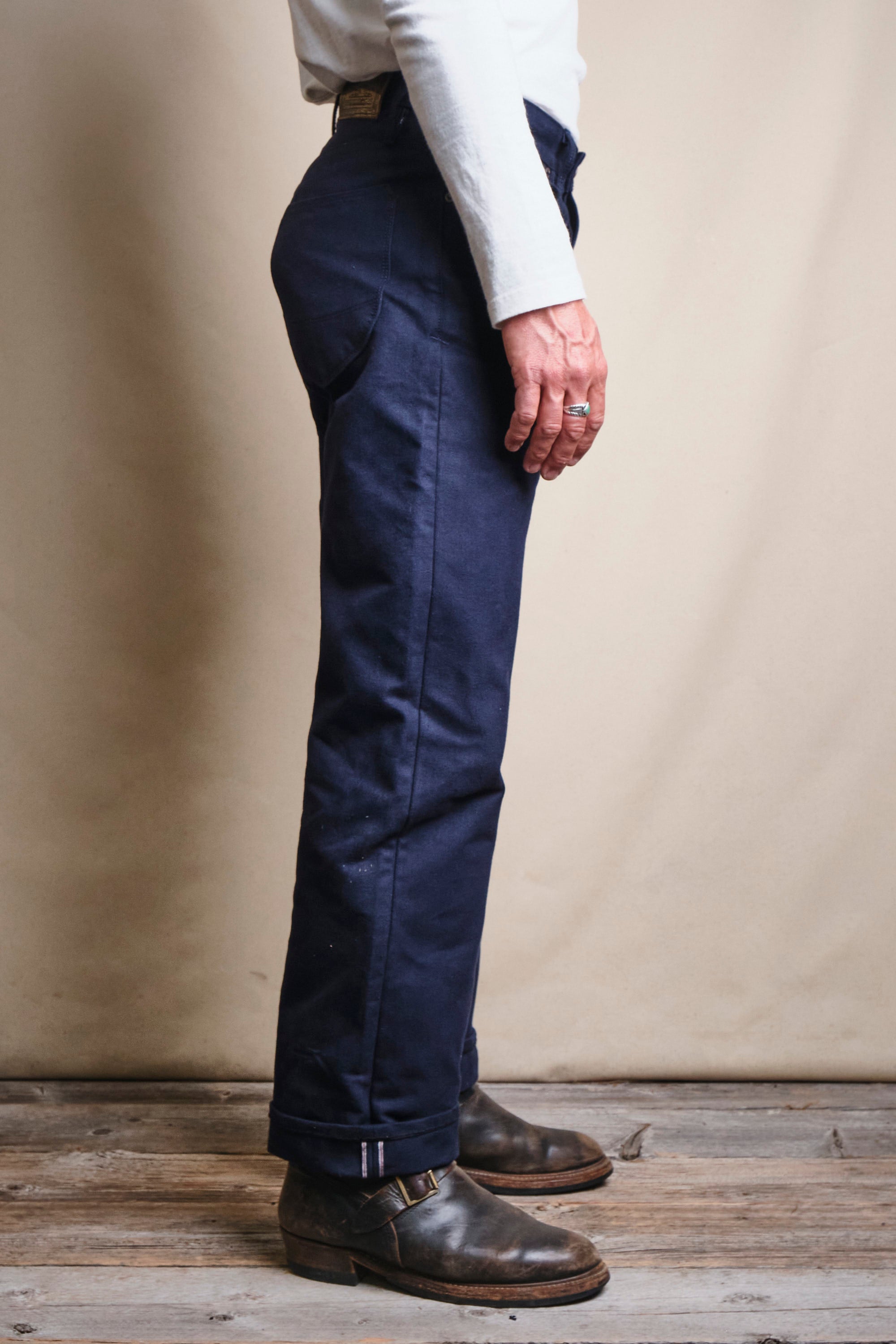 Modesto 15 Ounce Navy Canvas