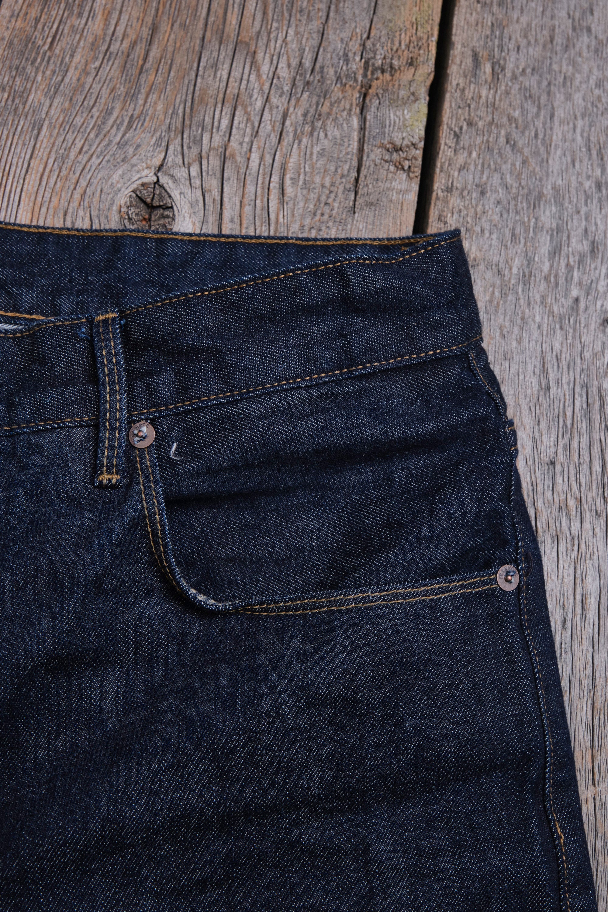 Belford Straight 14 Ounce 50's Blue Denim