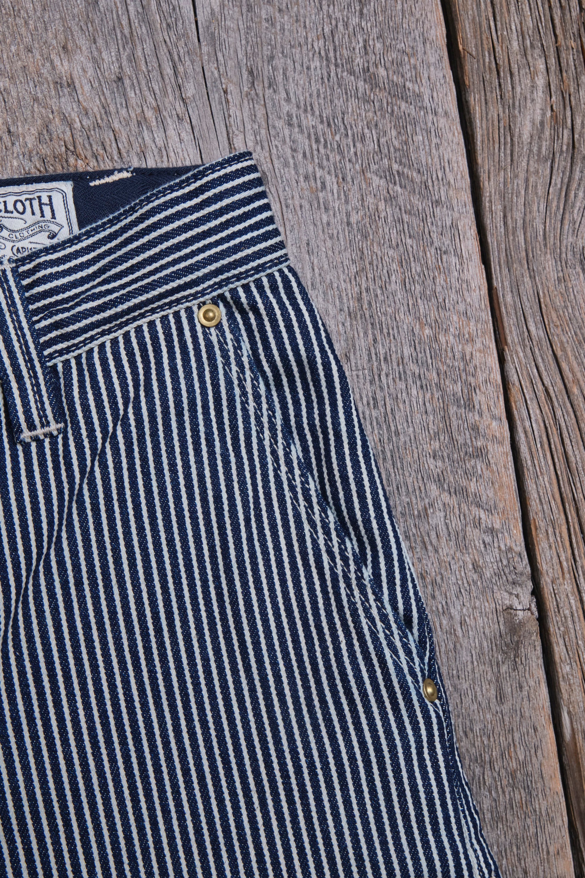 Ortega Pant Hickory Stripe