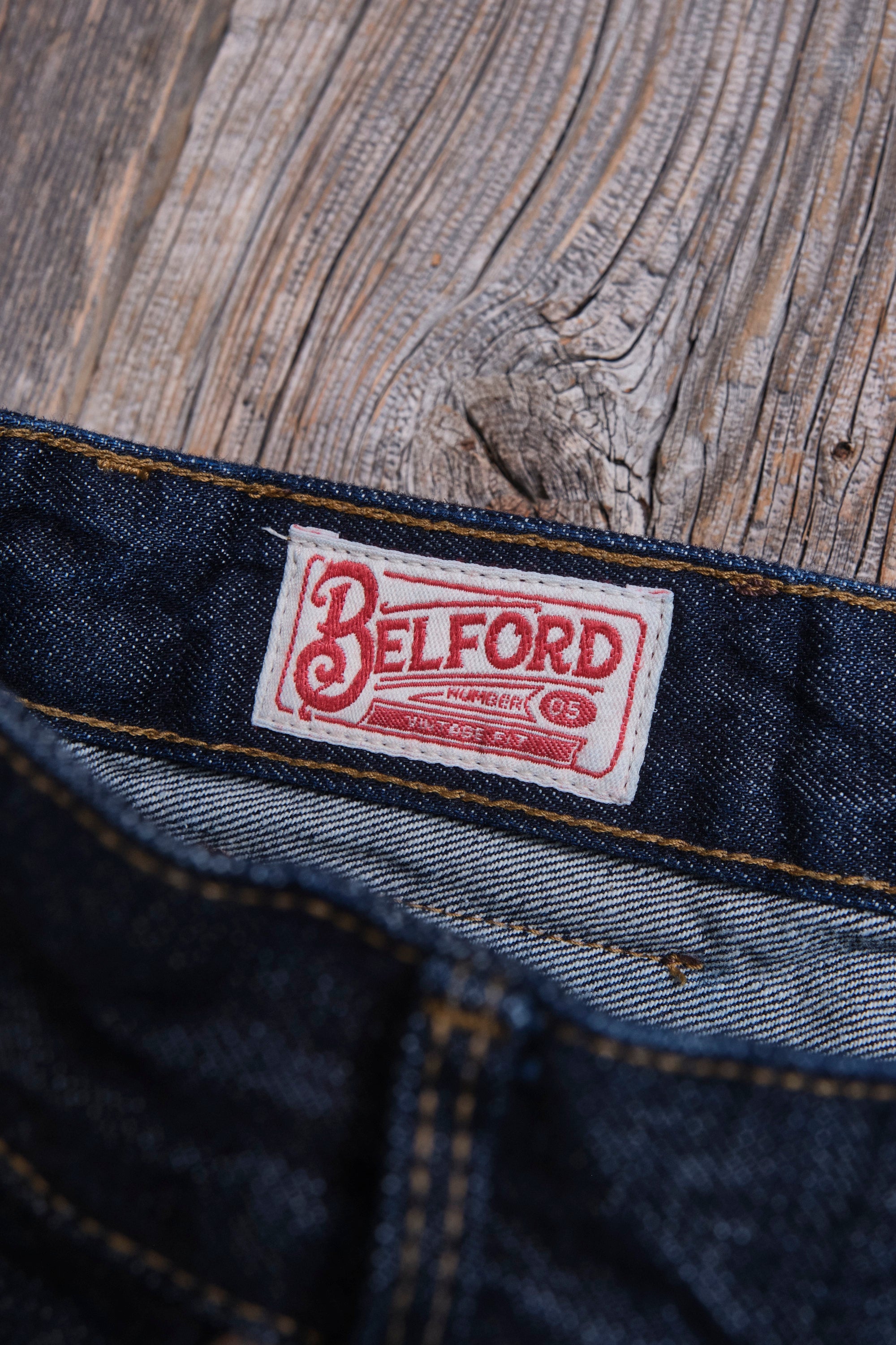 Belford Straight 14 Ounce 50's Blue Denim