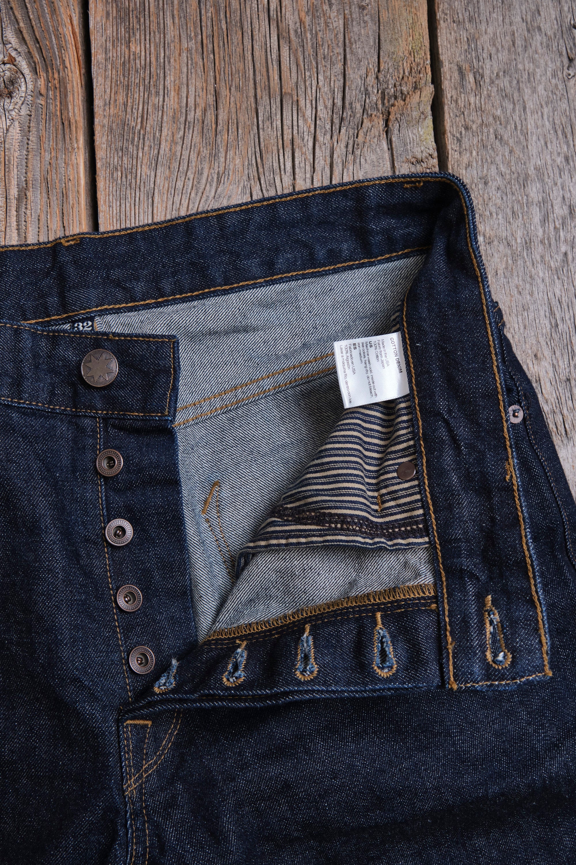 Belford Straight 14 Ounce 50's Blue Denim