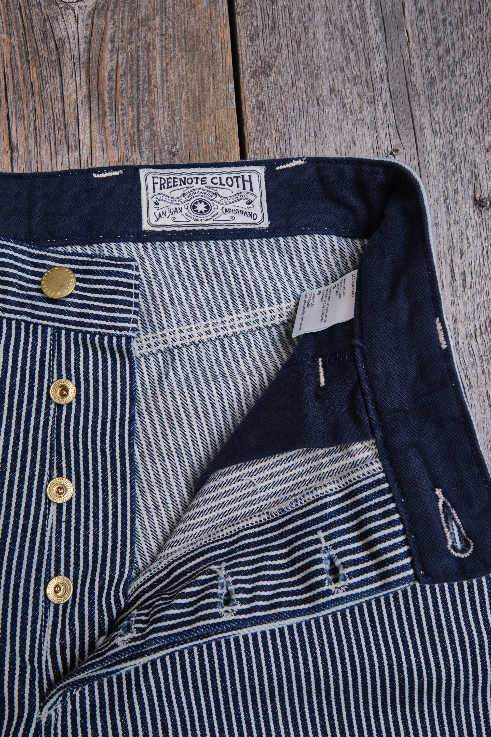 Ortega Pant Hickory Stripe