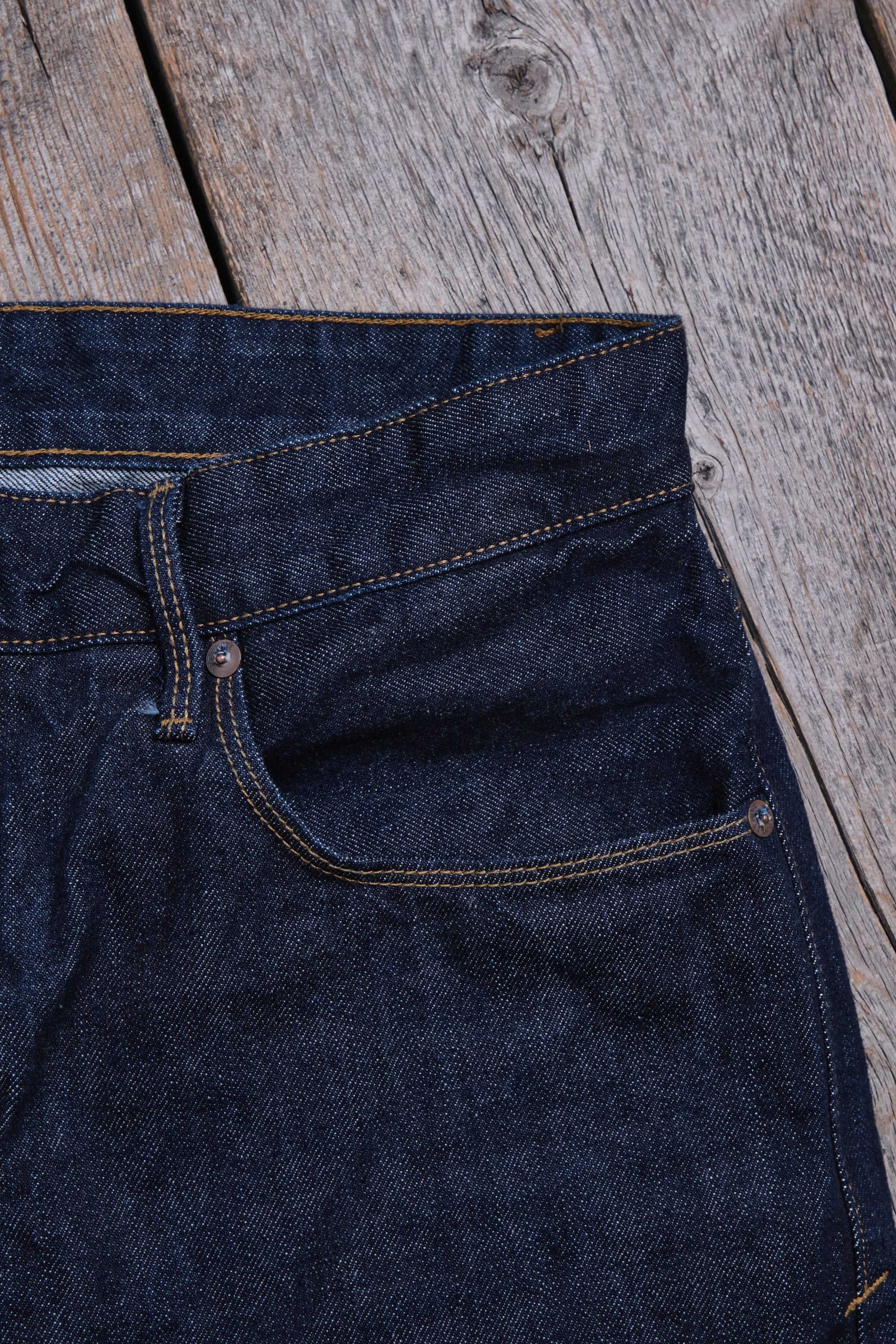 Modesto 14 Ounce 50's Blue Denim