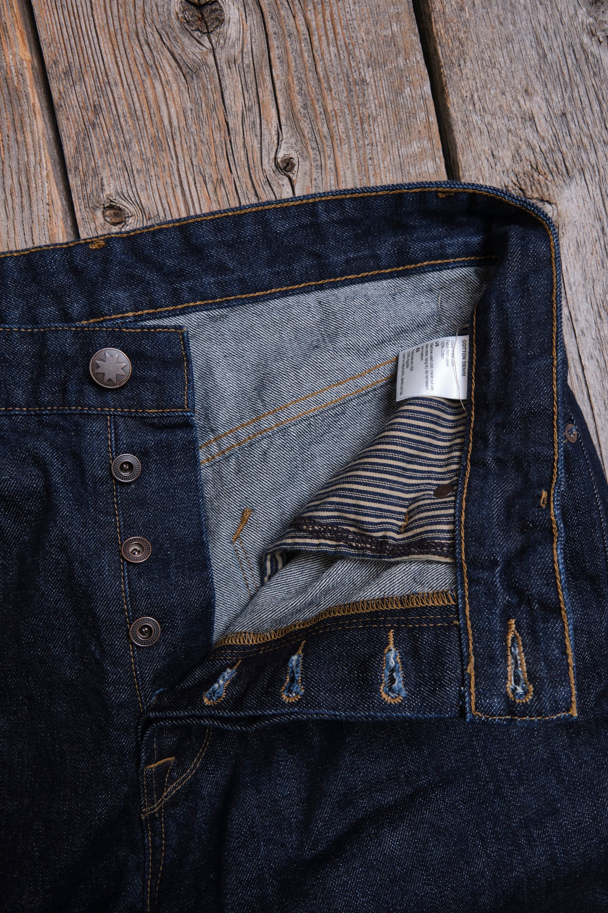 Modesto 14 Ounce 50's Blue Denim
