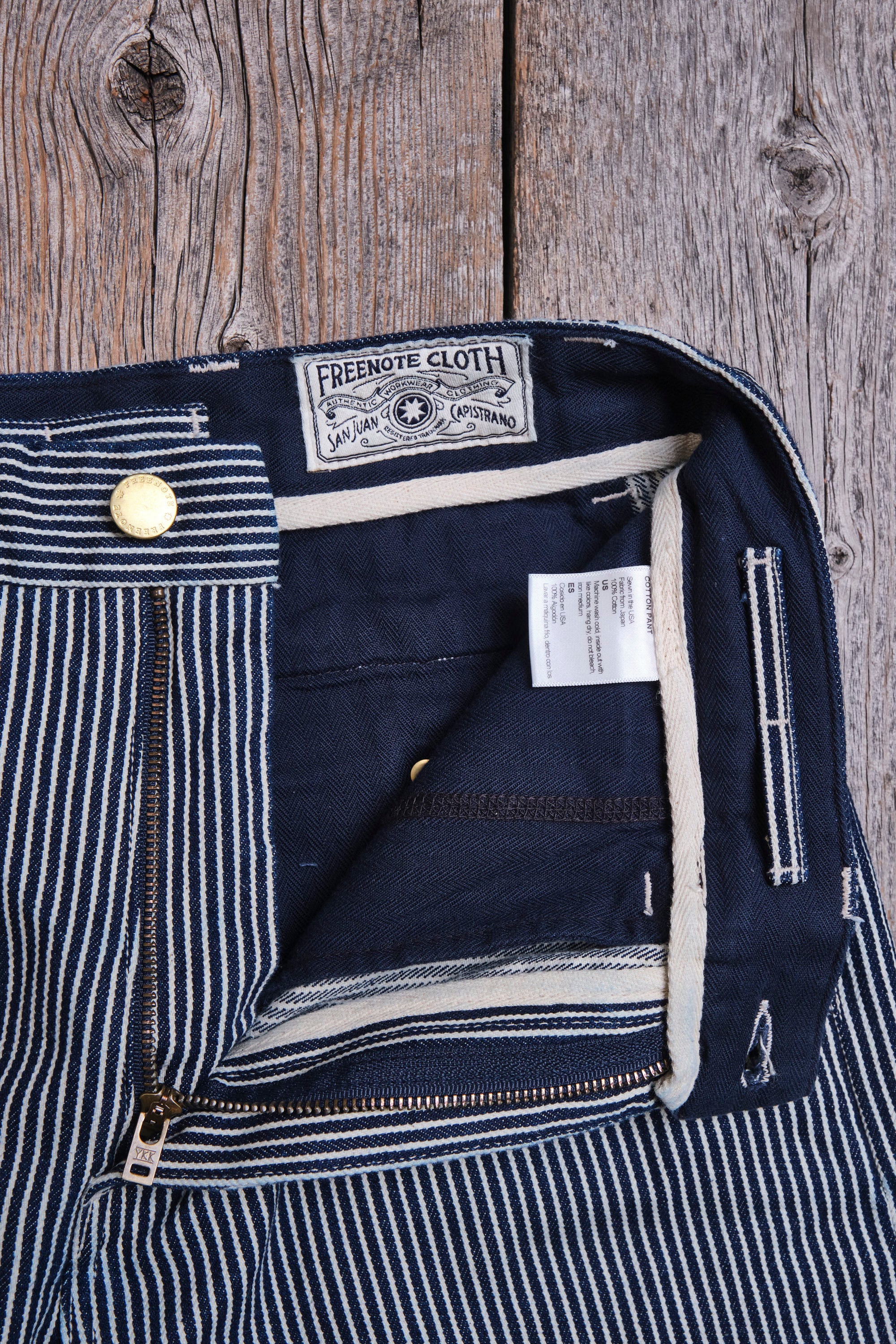 Deck Pant Hickory Stripe
