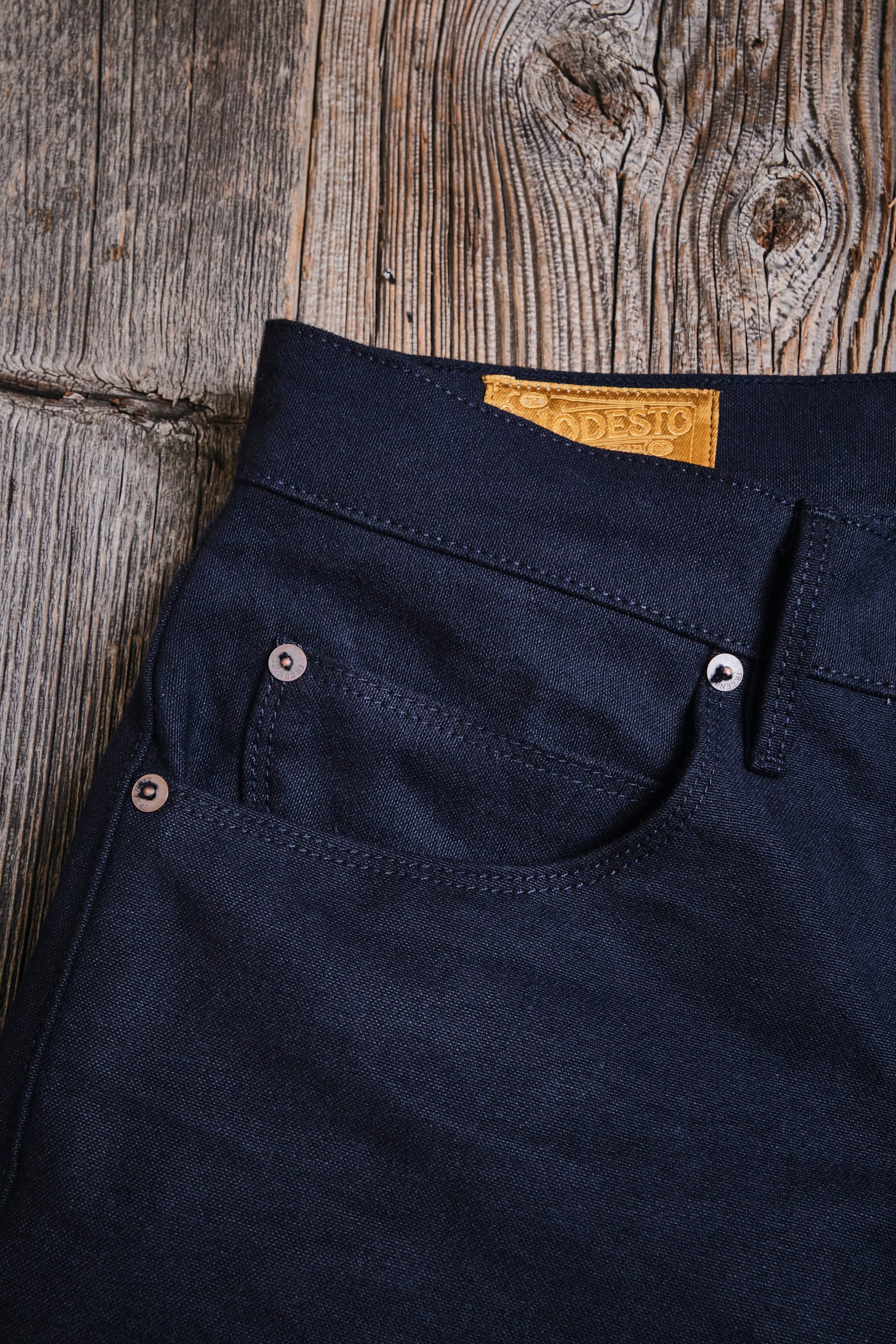 Modesto 15 Ounce Navy Canvas