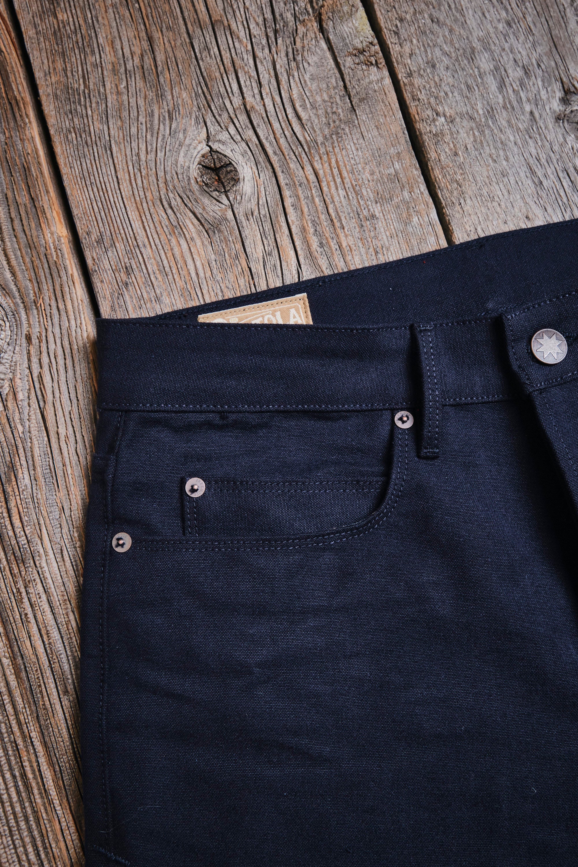 Portola Classic Taper 15 Ounce Navy Canvas