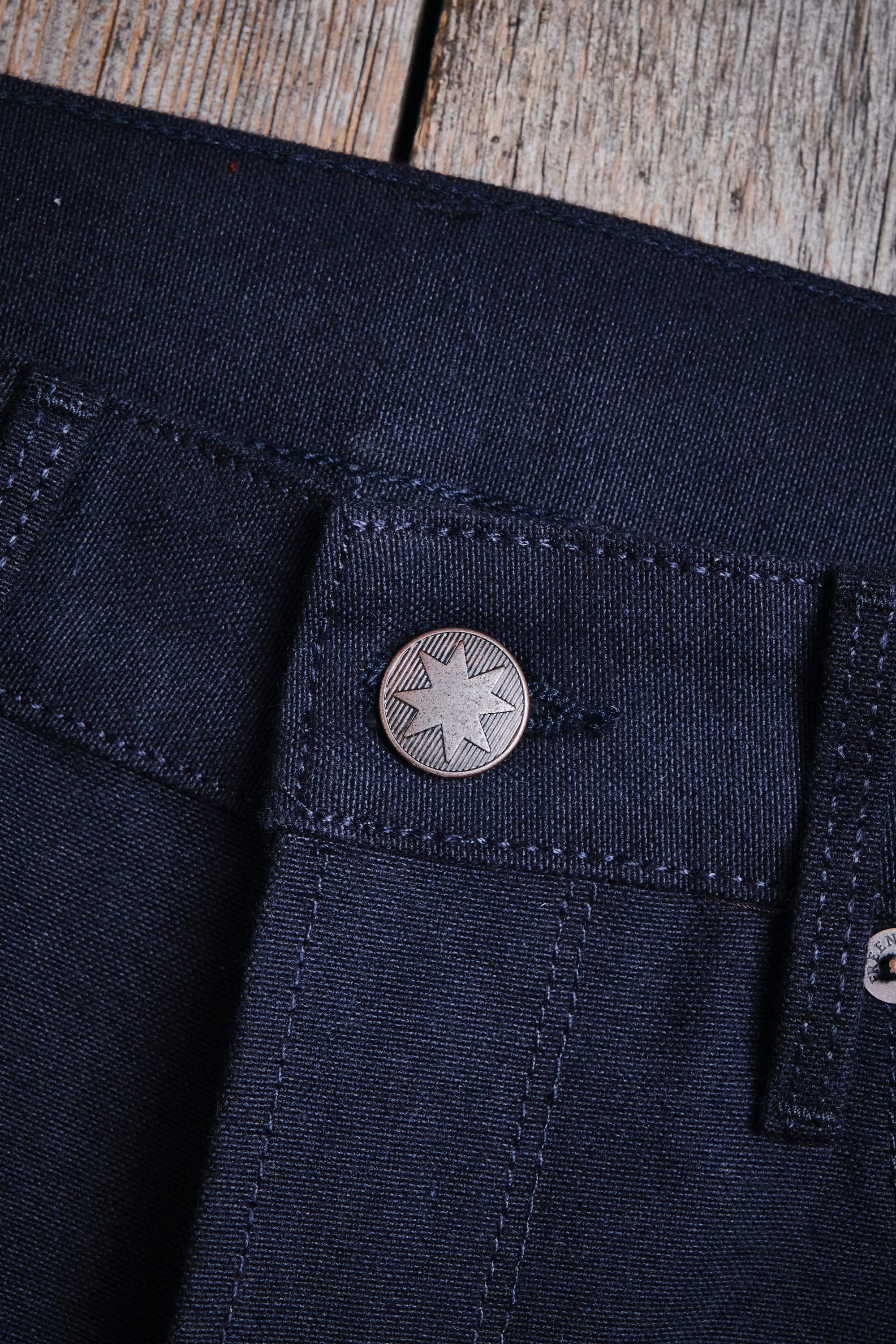 Portola Classic Taper 15 Ounce Navy Canvas