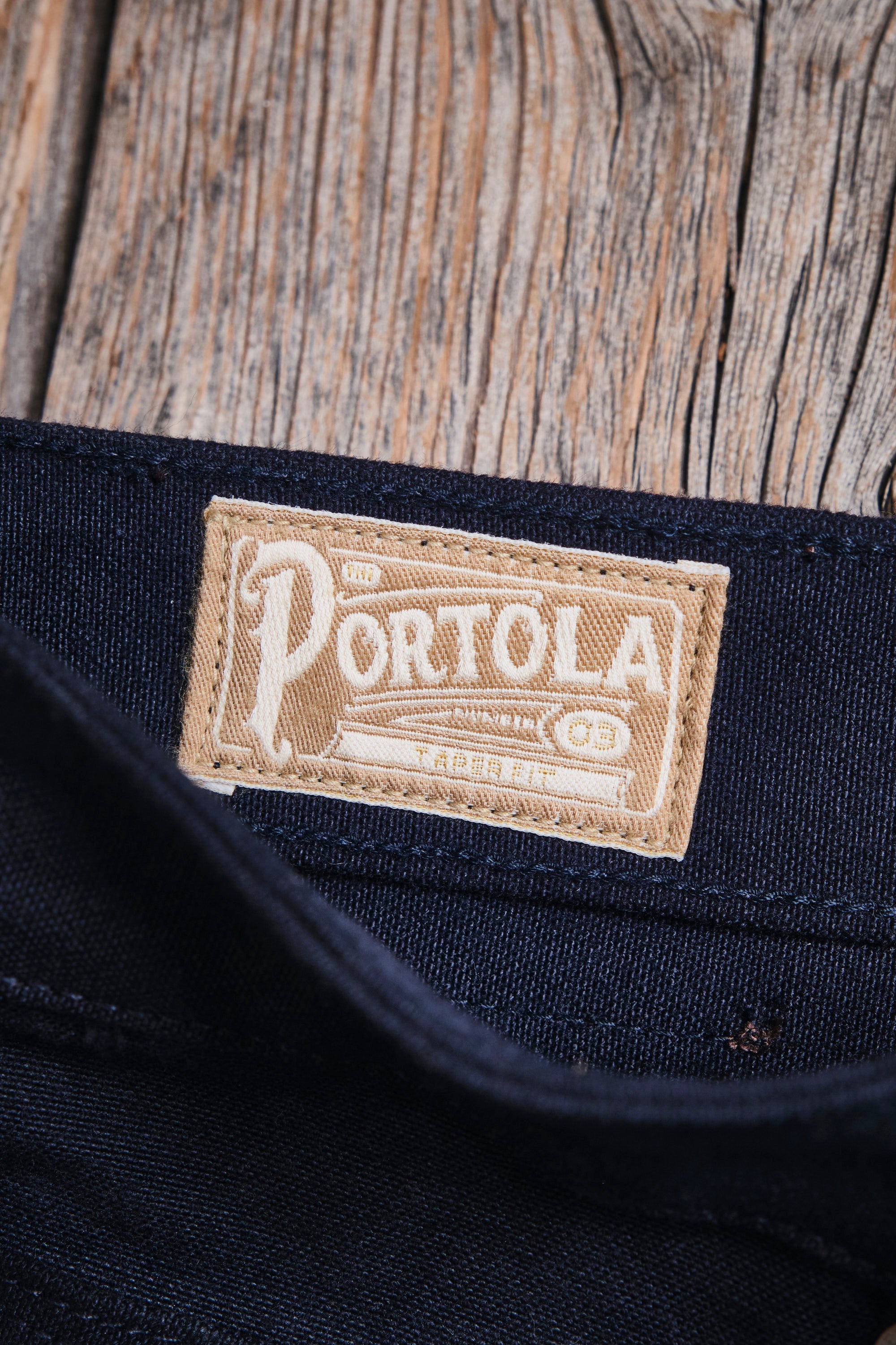Portola Classic Taper 15 Ounce Navy Canvas