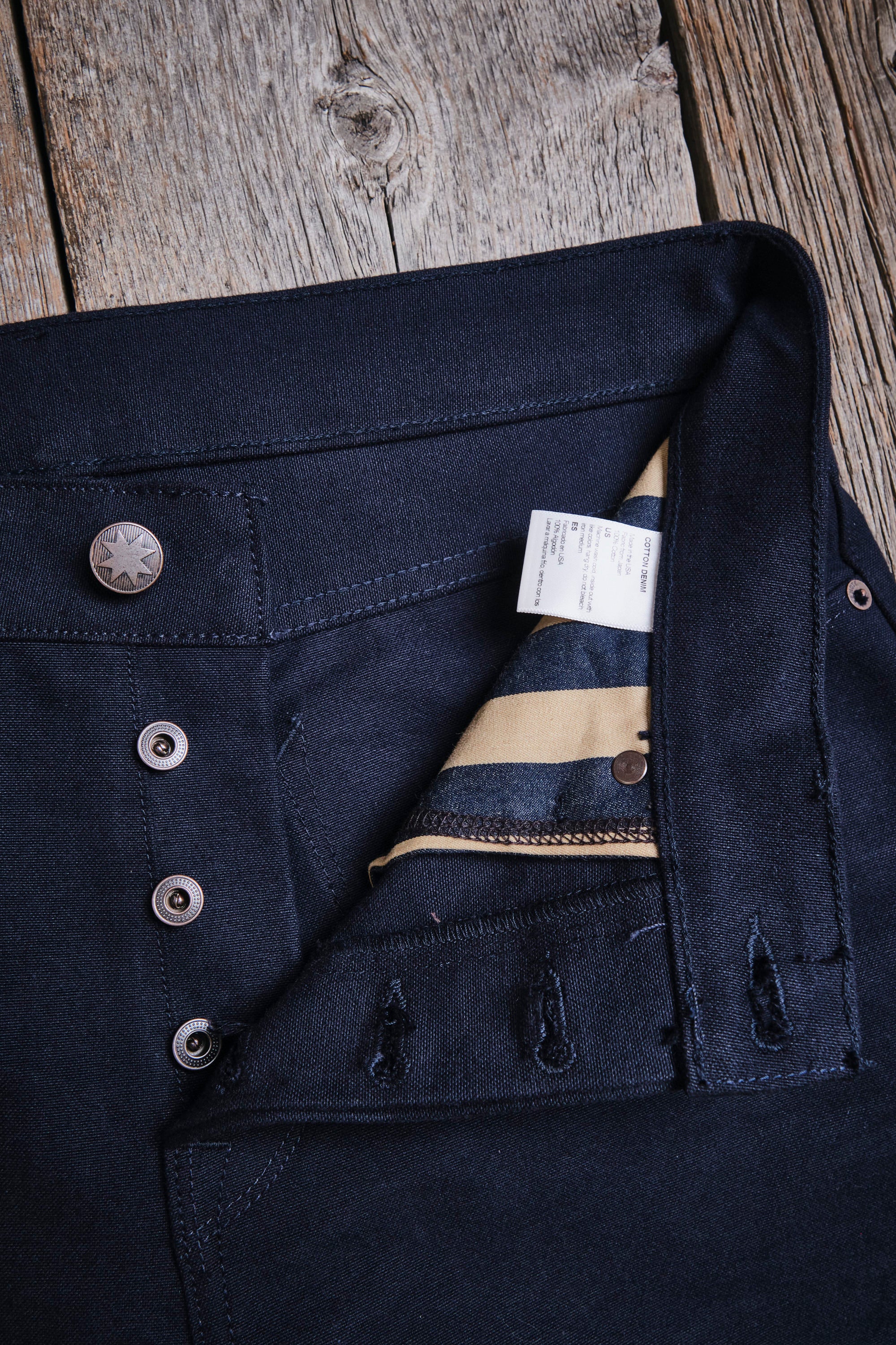 Portola Classic Taper 15 Ounce Navy Canvas