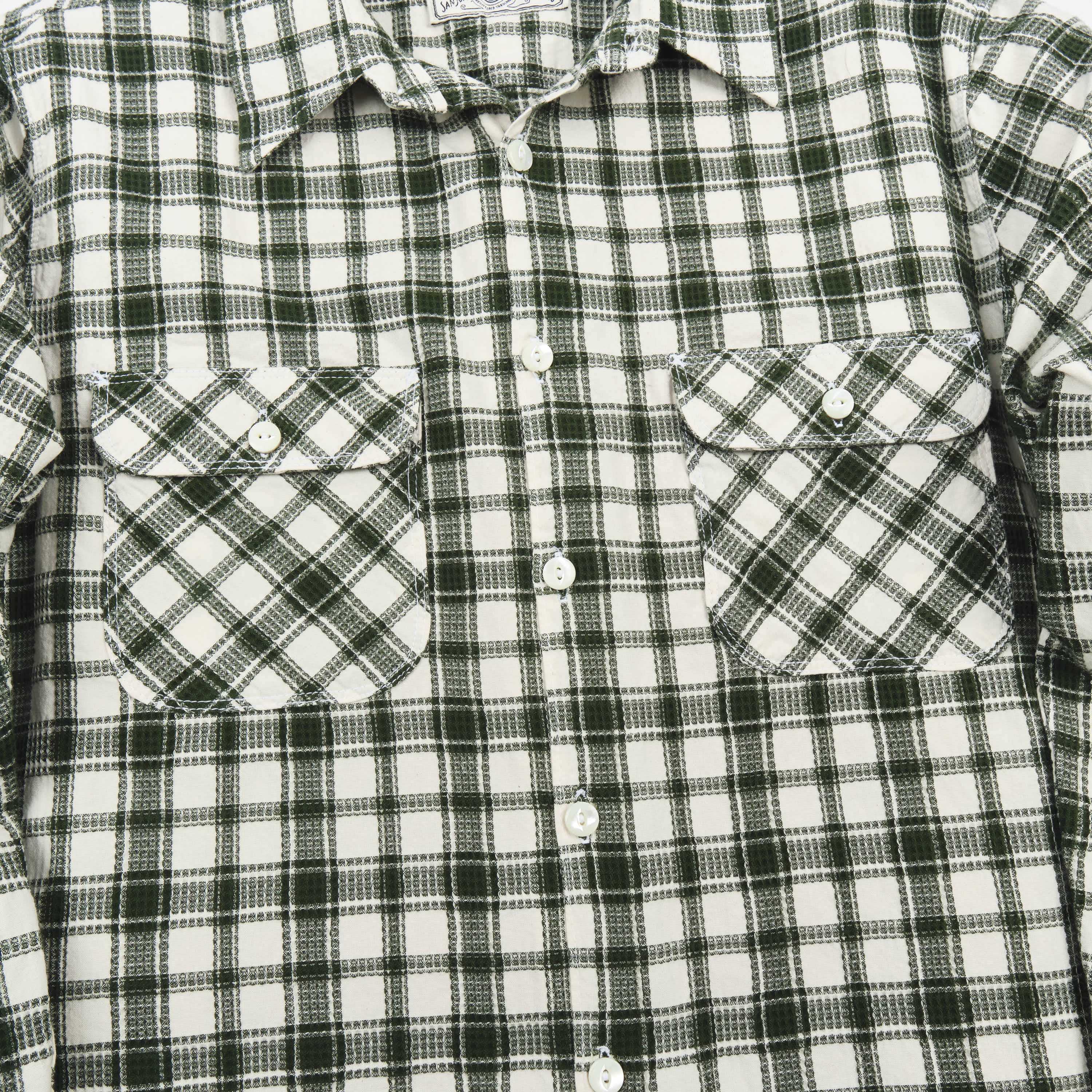 Benson Cactus Green Plaid