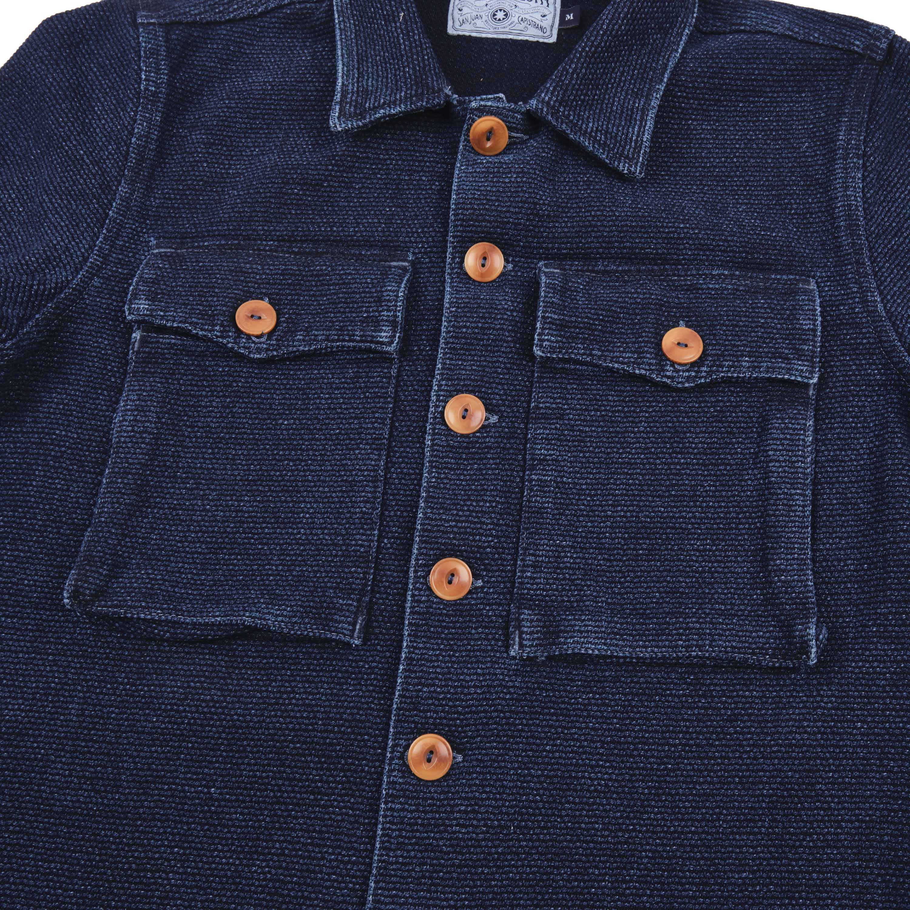 Midway Indigo Sashiko Single Rinsed