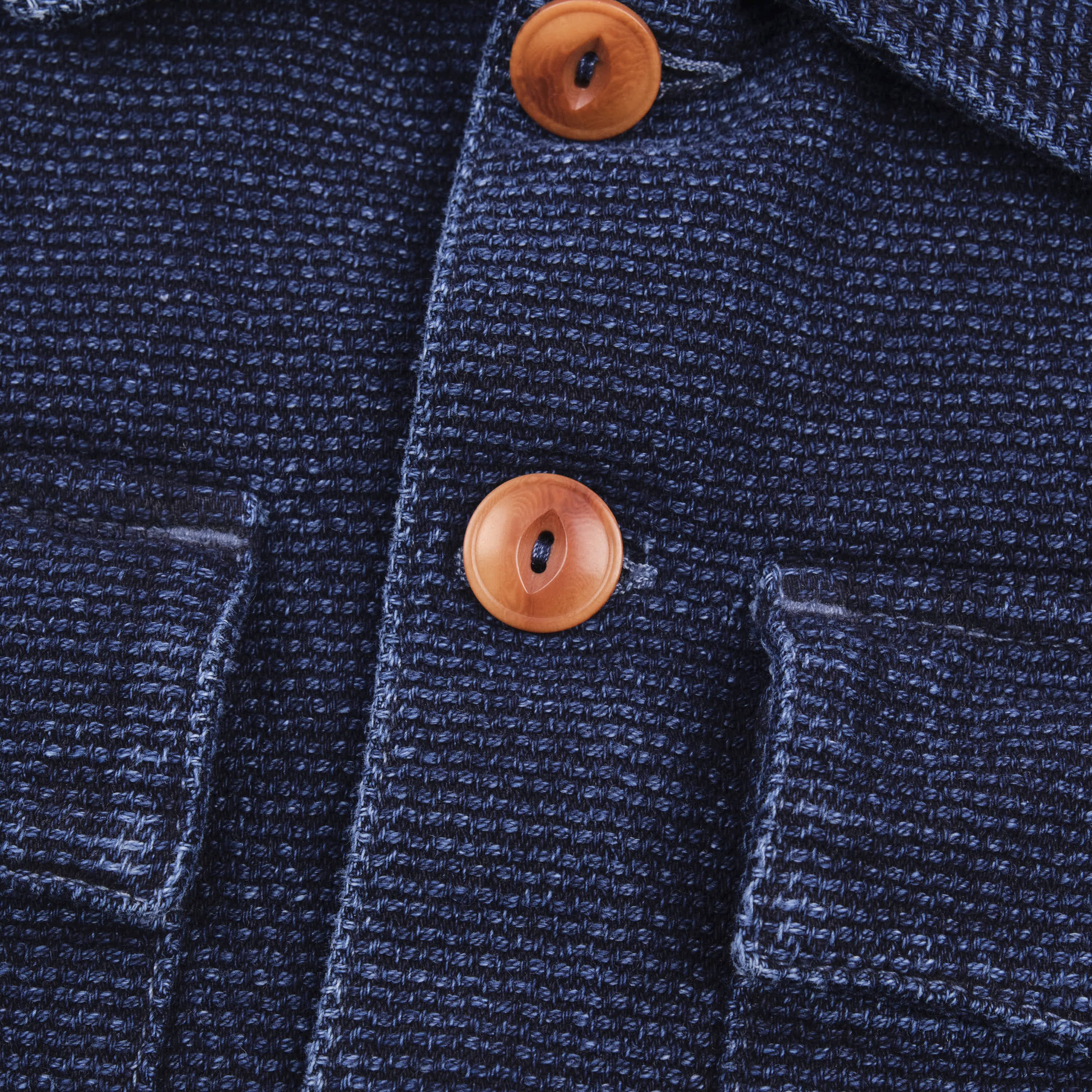 Midway Indigo Sashiko Single Rinsed