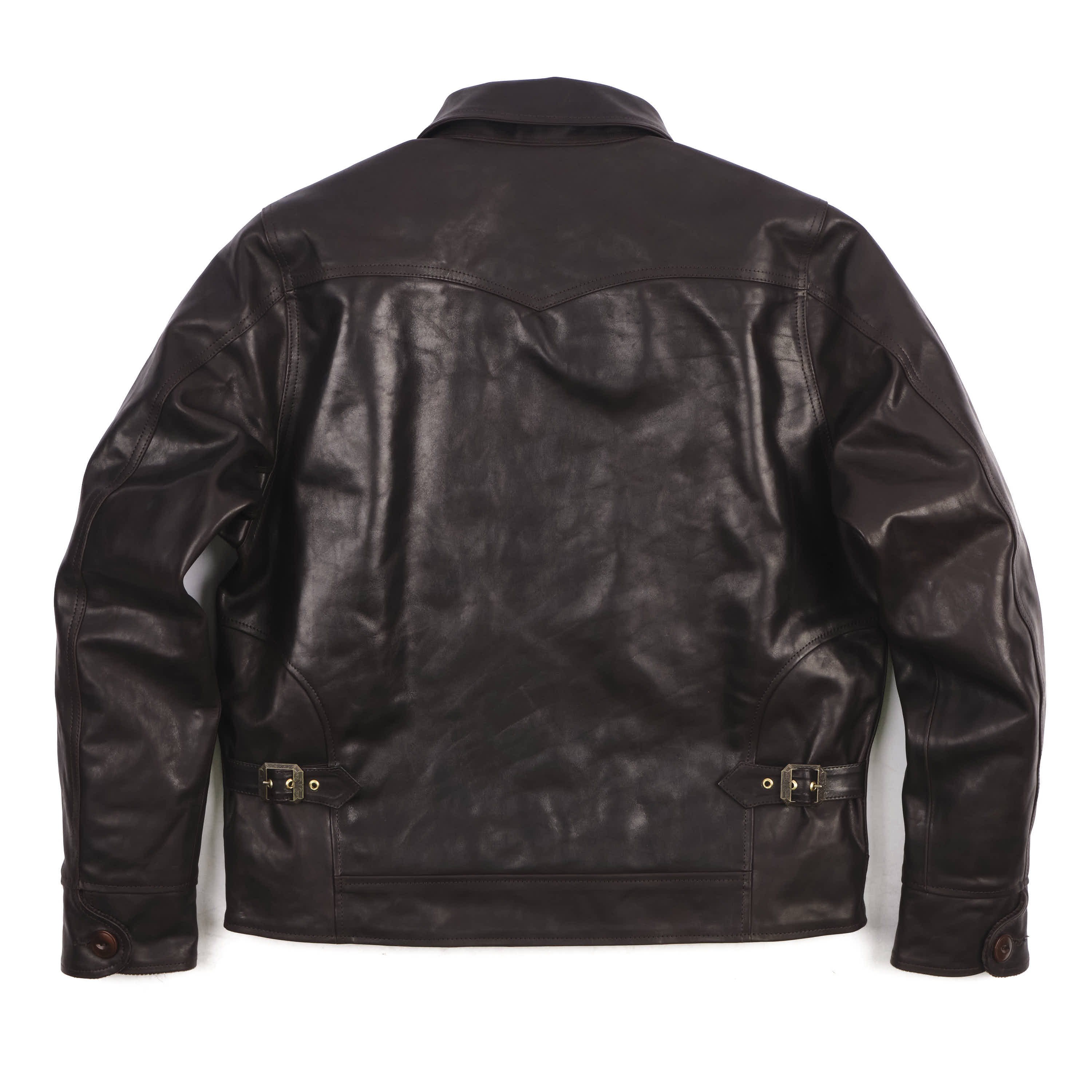 Alcorn Leather Seal Brown Horsehide