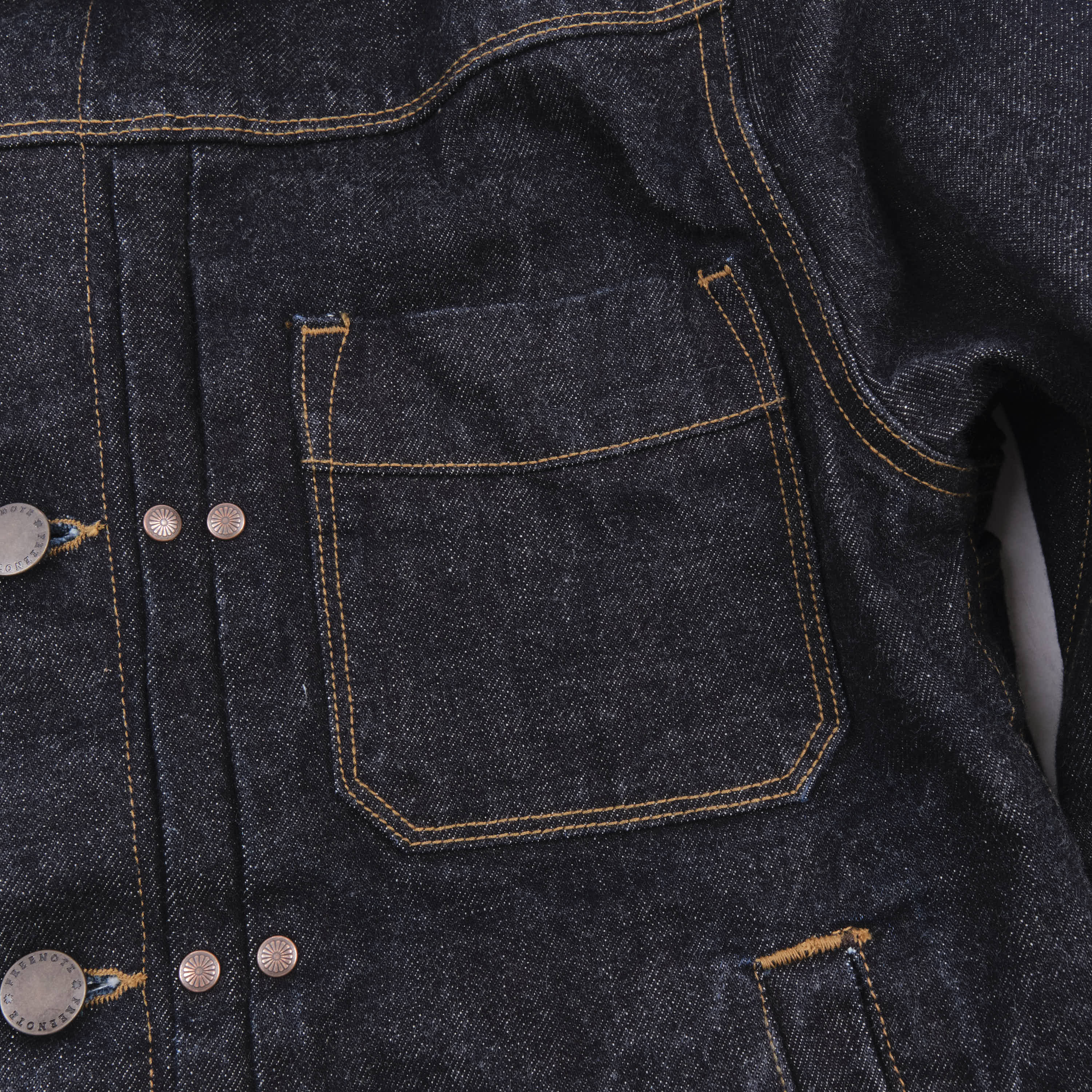 Riders Jacket 15 Ounce Unsinged Rinsed
