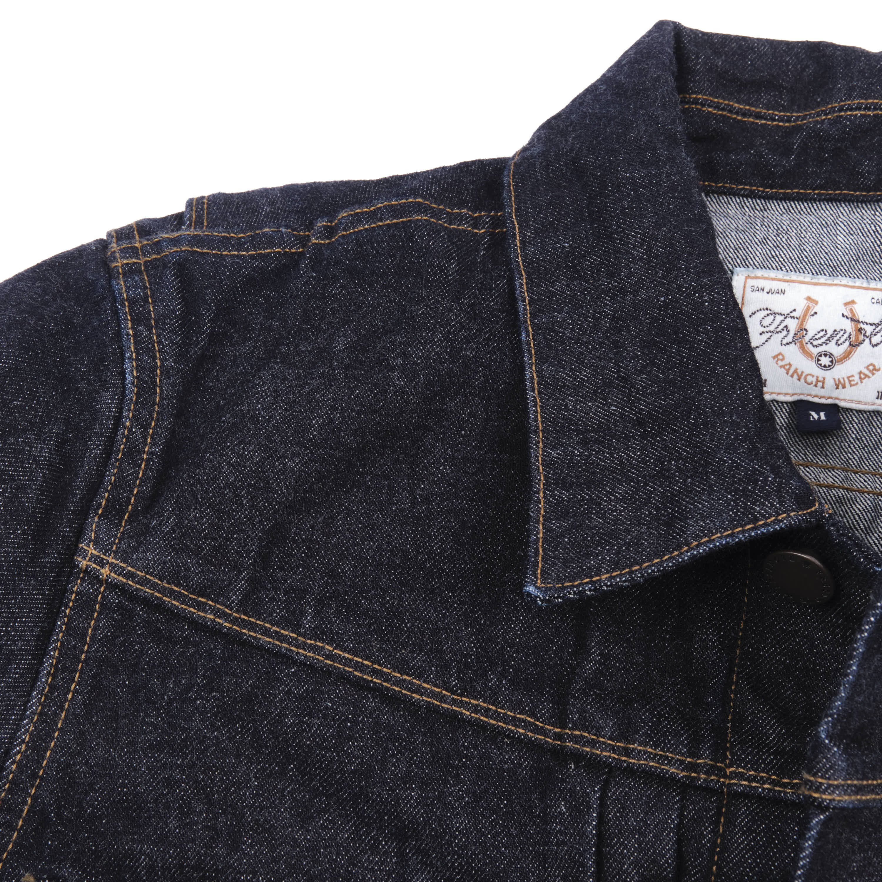 Riders Jacket 15 Ounce Unsinged Rinsed
