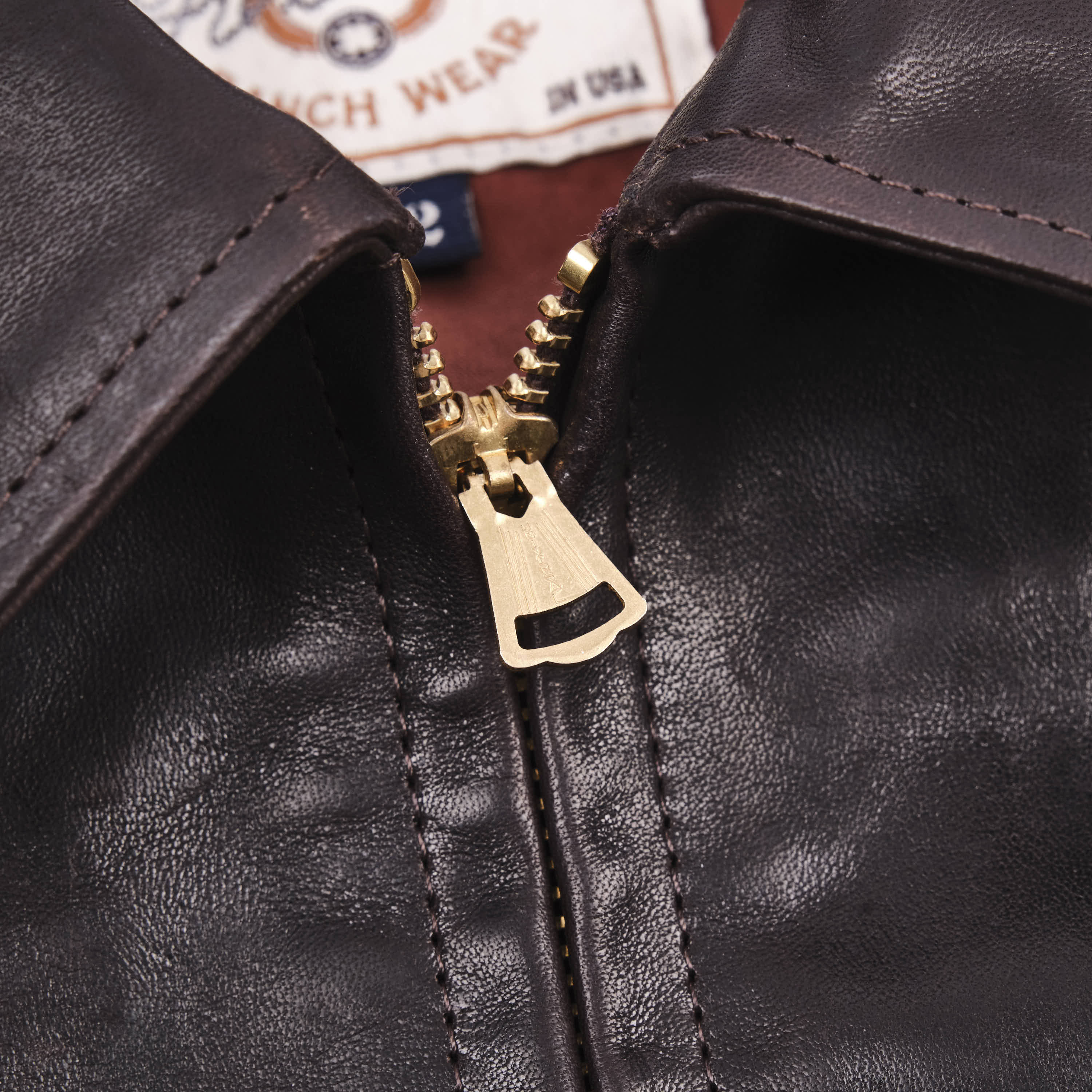 Alcorn Leather Seal Brown Horsehide
