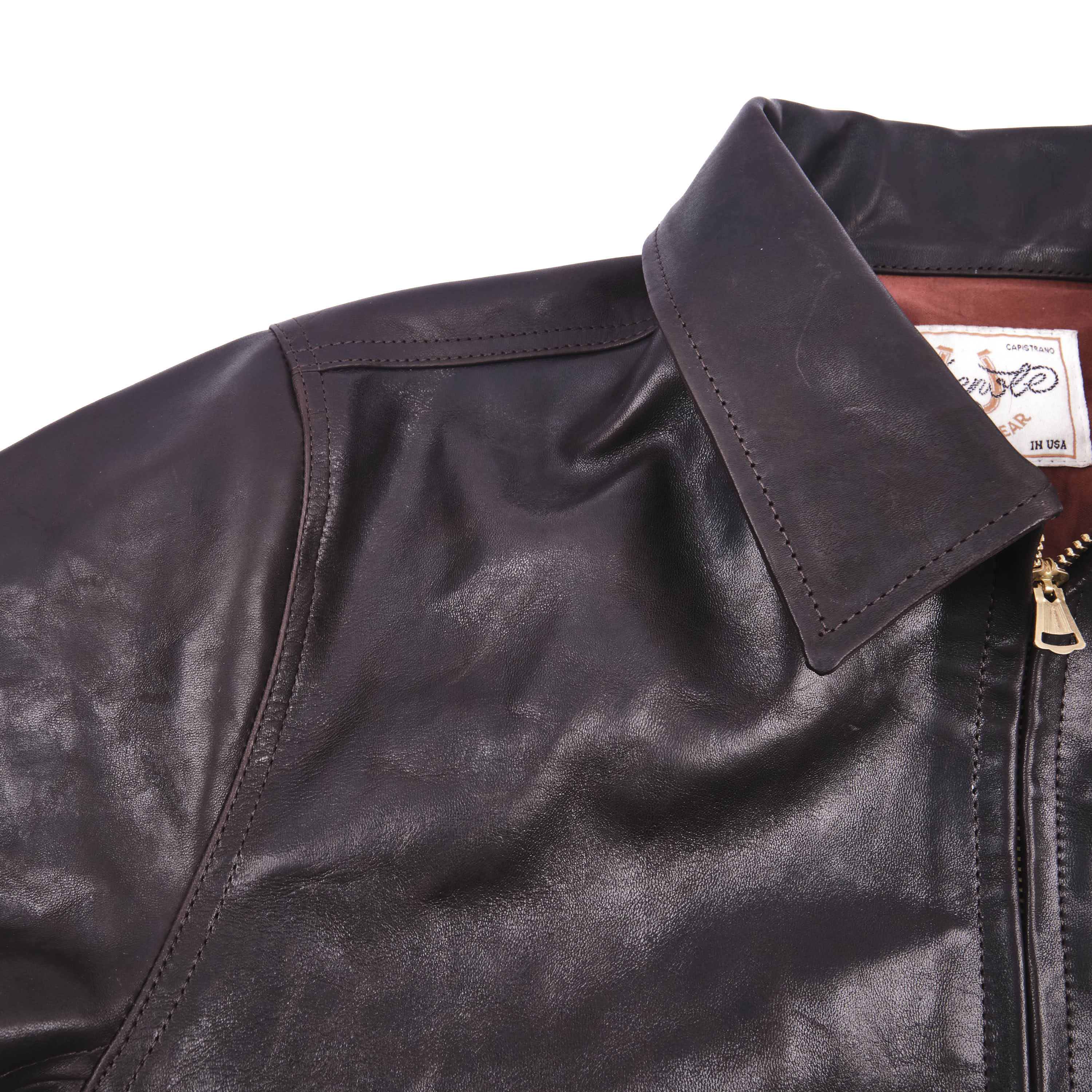 Alcorn Leather Seal Brown Horsehide