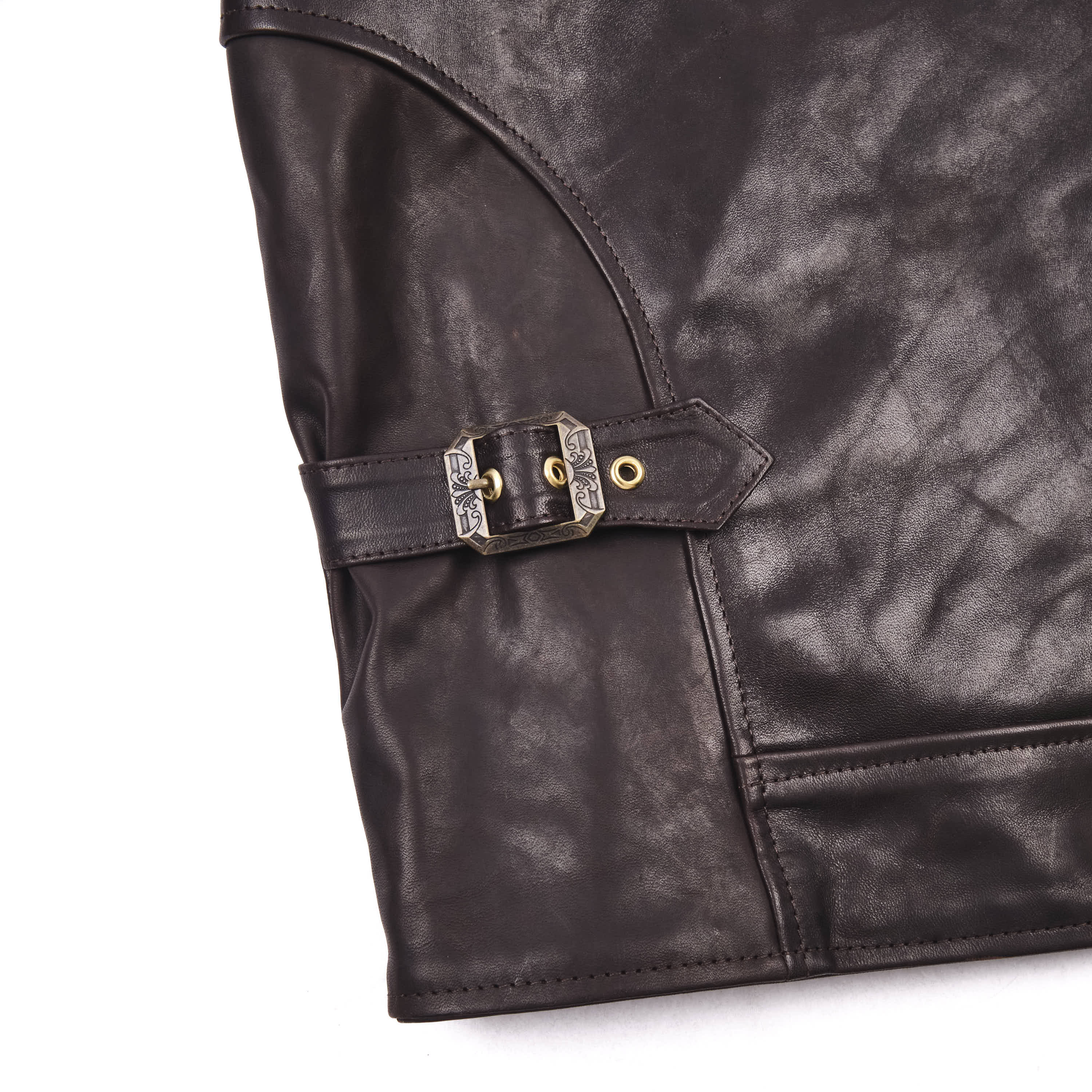 Alcorn Leather Seal Brown Horsehide