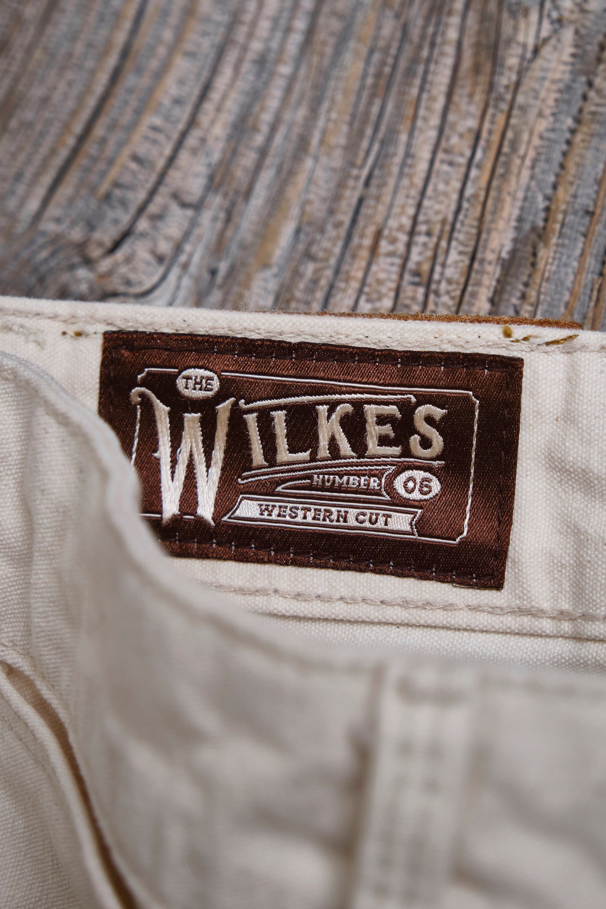 Wilkes Western 11 Ounce Natural Rinsed Canvas