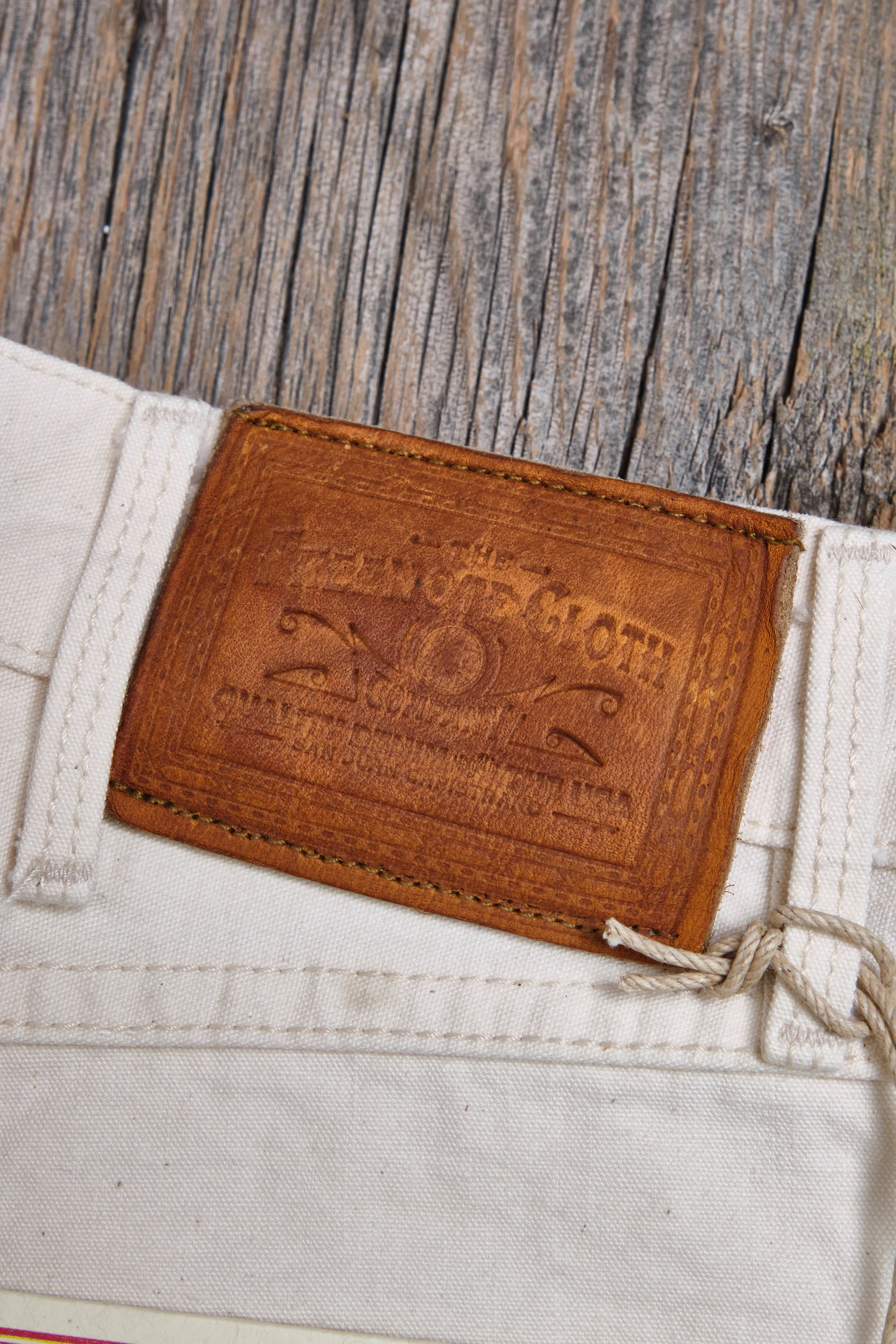Wilkes Western 11 Ounce Natural Rinsed Canvas