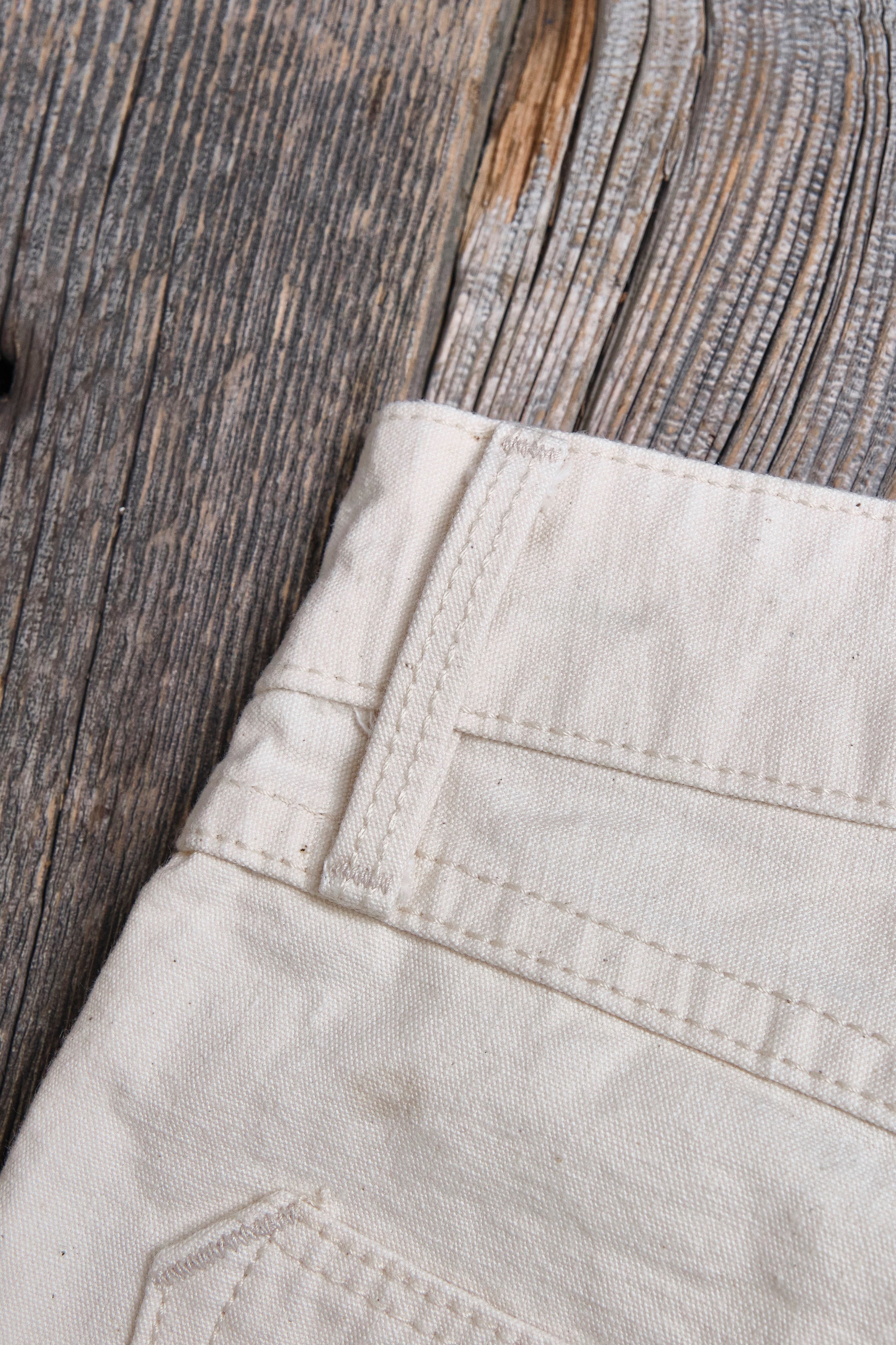 Wilkes Western 11 Ounce Natural Rinsed Canvas