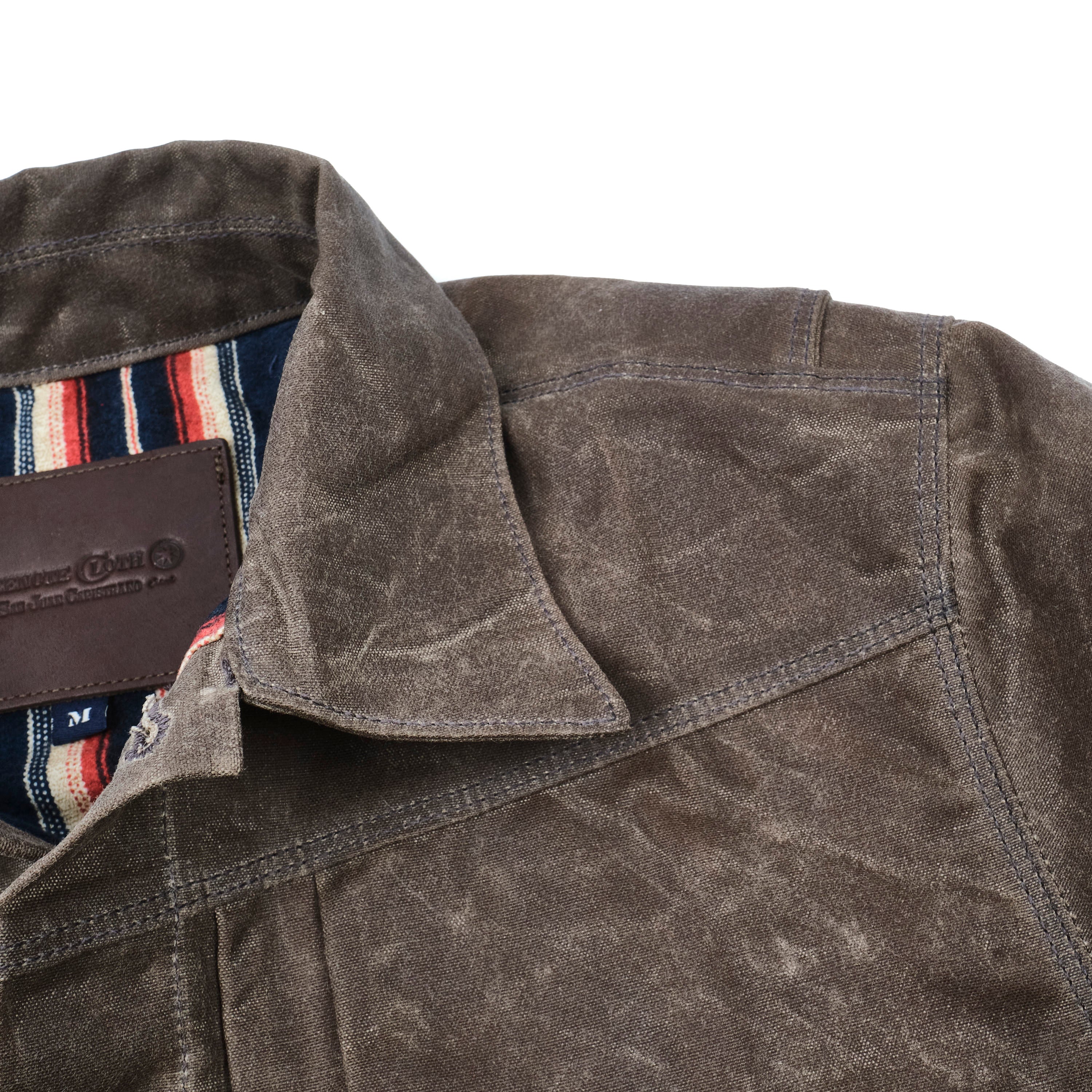 Riders Jacket Waxed Canvas <span>Oak</span>