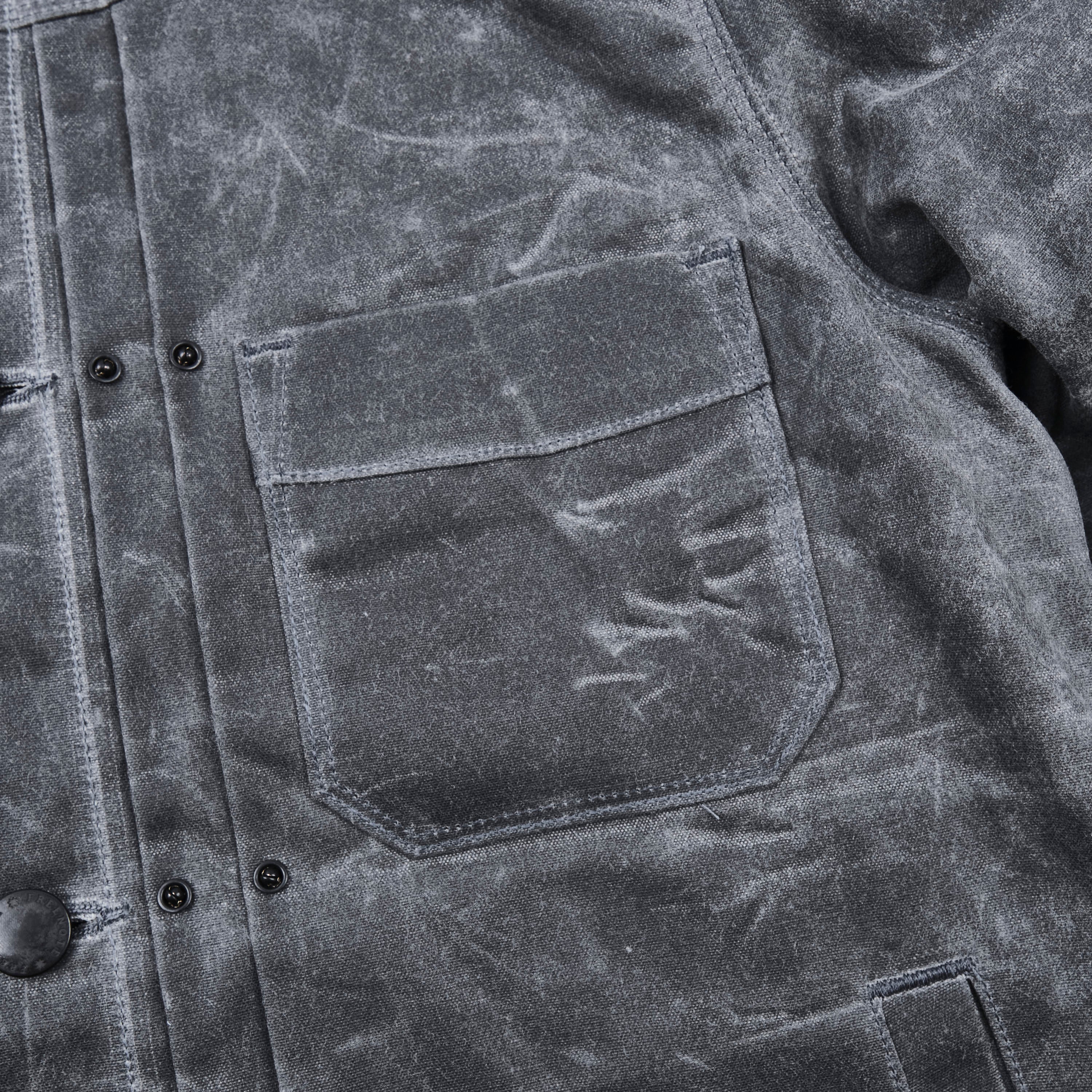 Riders Jacket Waxed Canvas <span> Charcoal</span>