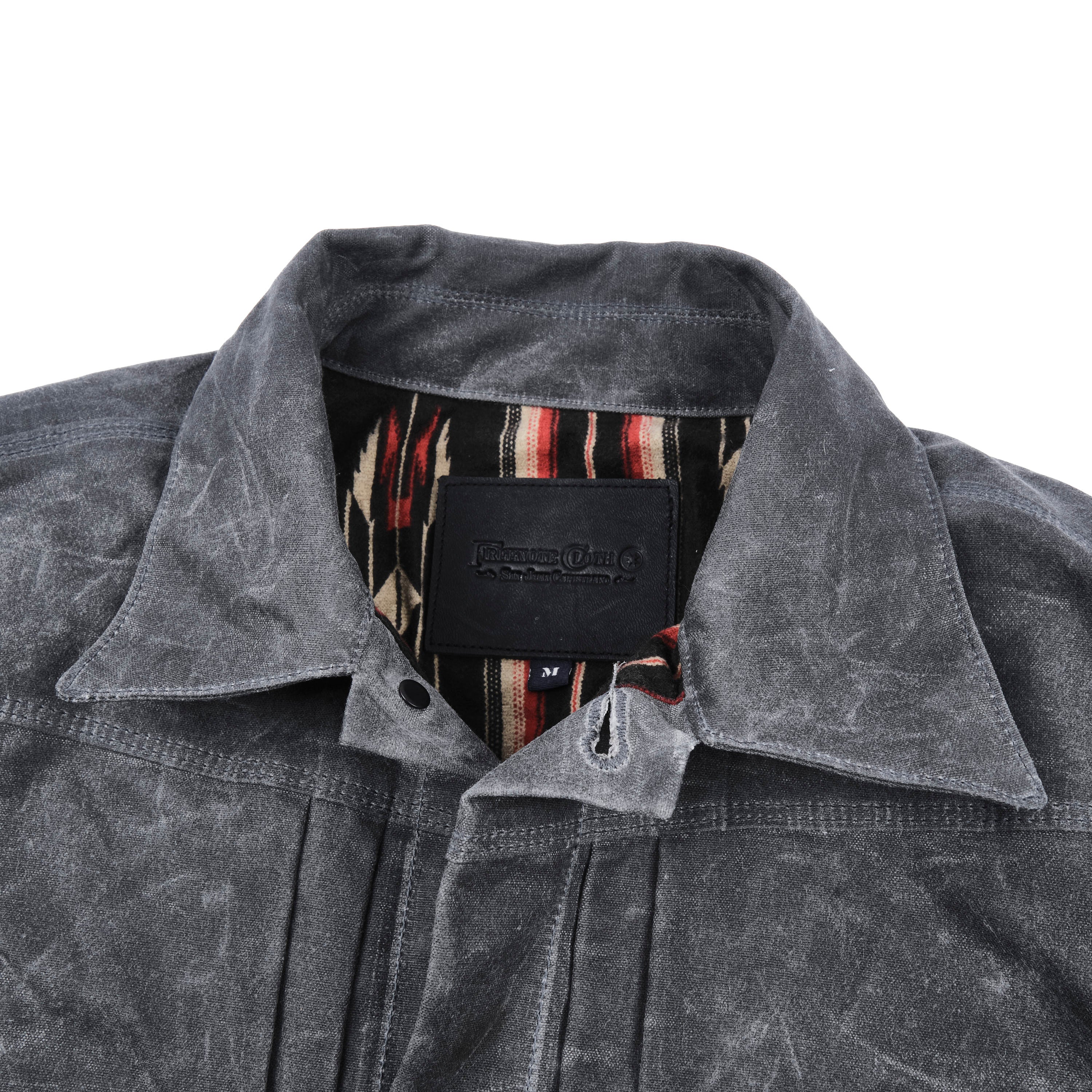Riders Jacket Waxed Canvas <span> Charcoal</span>