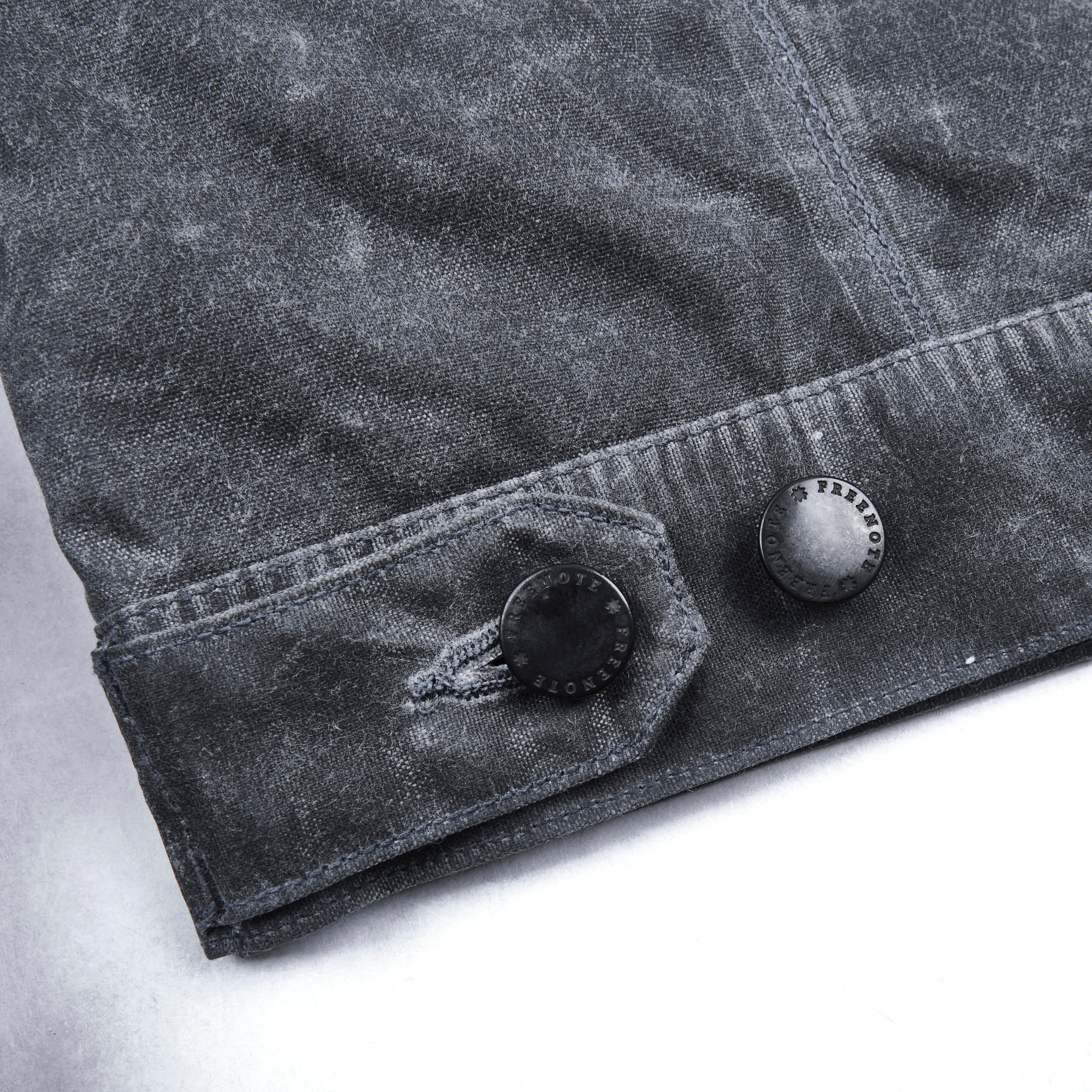 Riders Jacket Waxed Canvas <span> Charcoal</span>