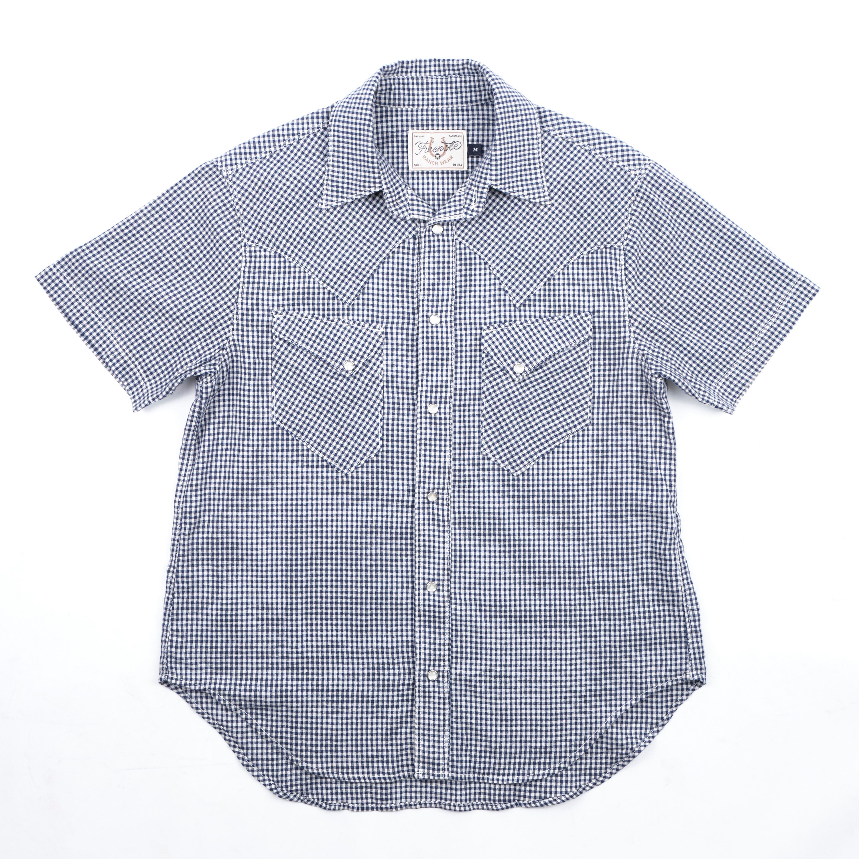 Northfork SS Blue Gingham