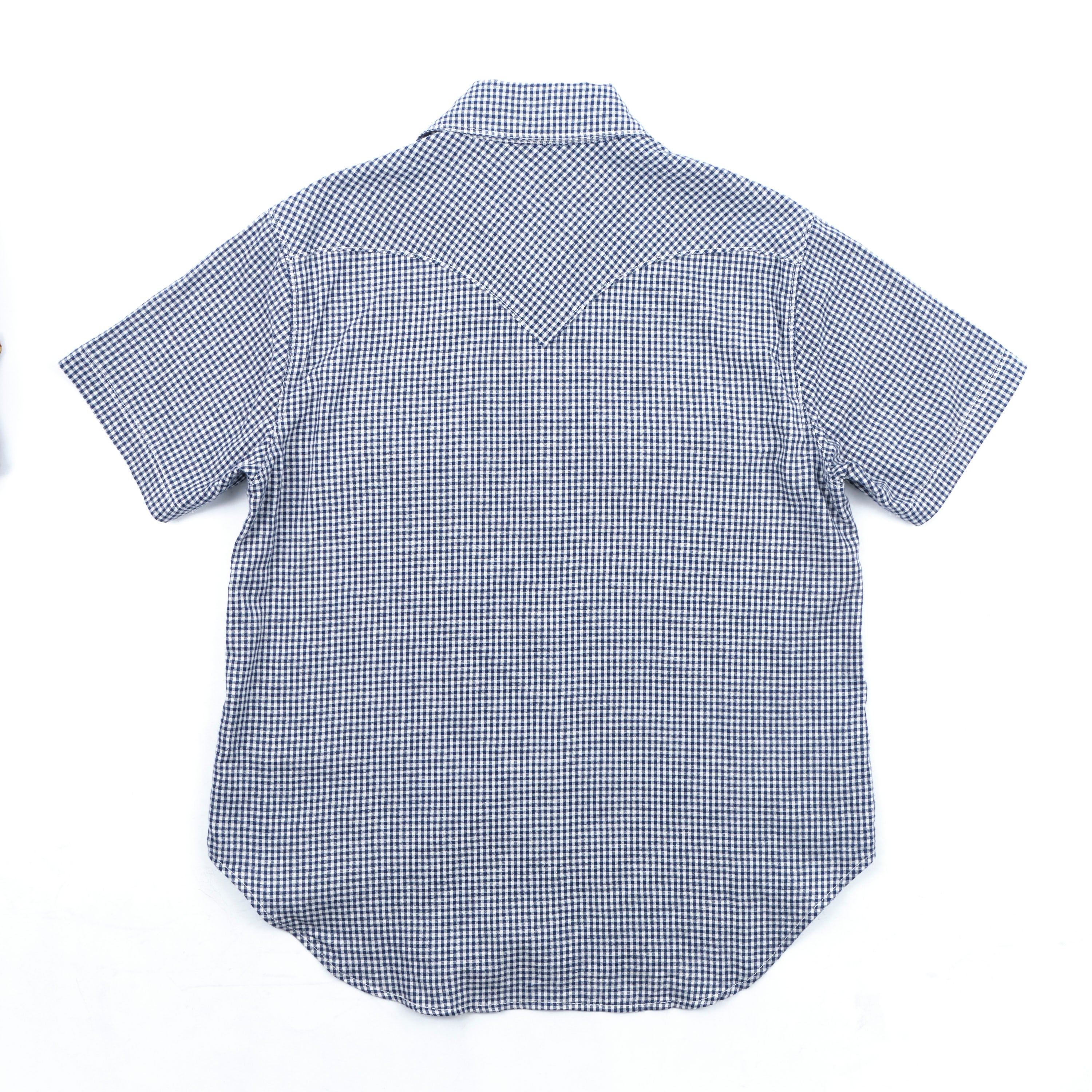 Northfork SS Blue Gingham