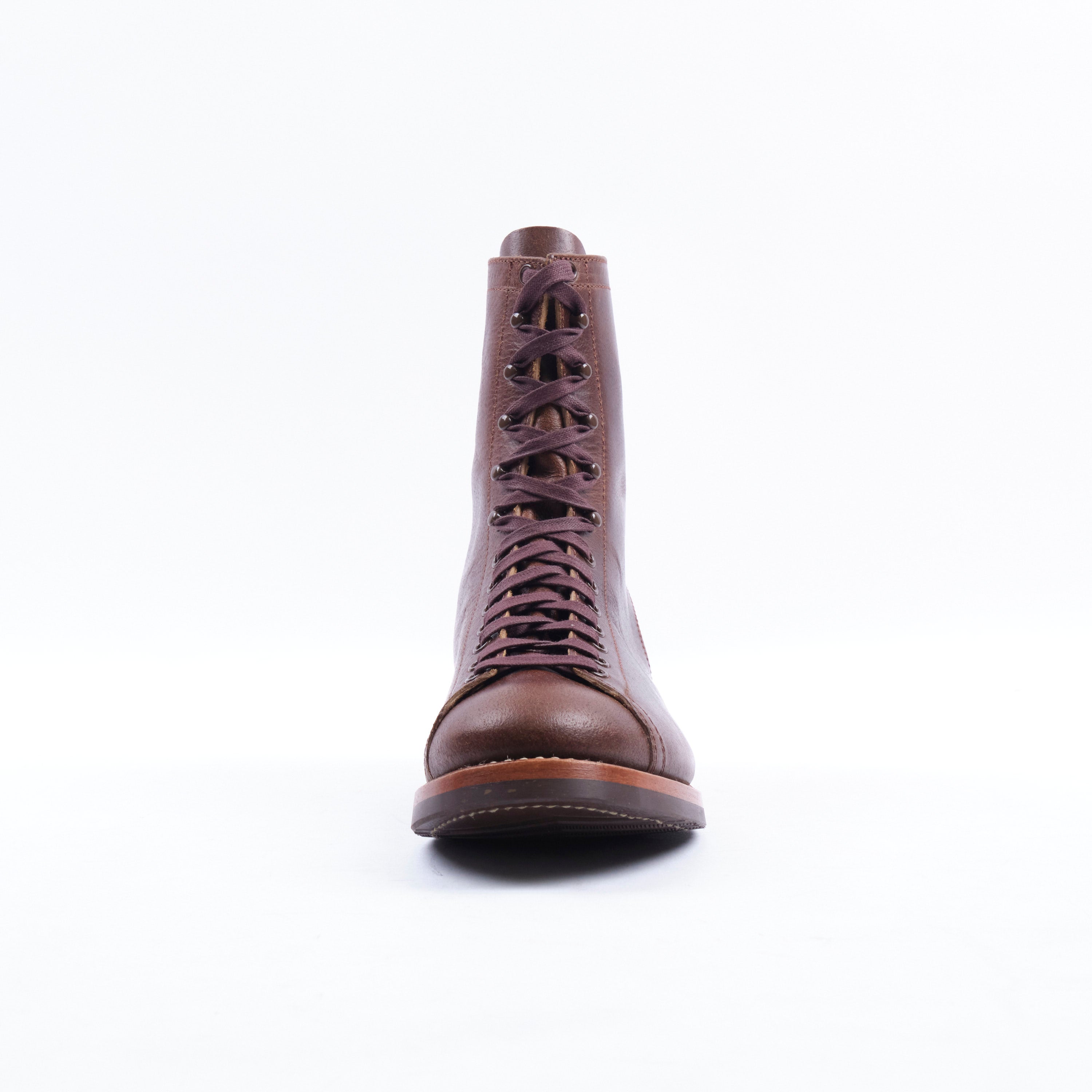 John Lofgren Fieldmaster Boot - Horween SHF Horsehide Havana