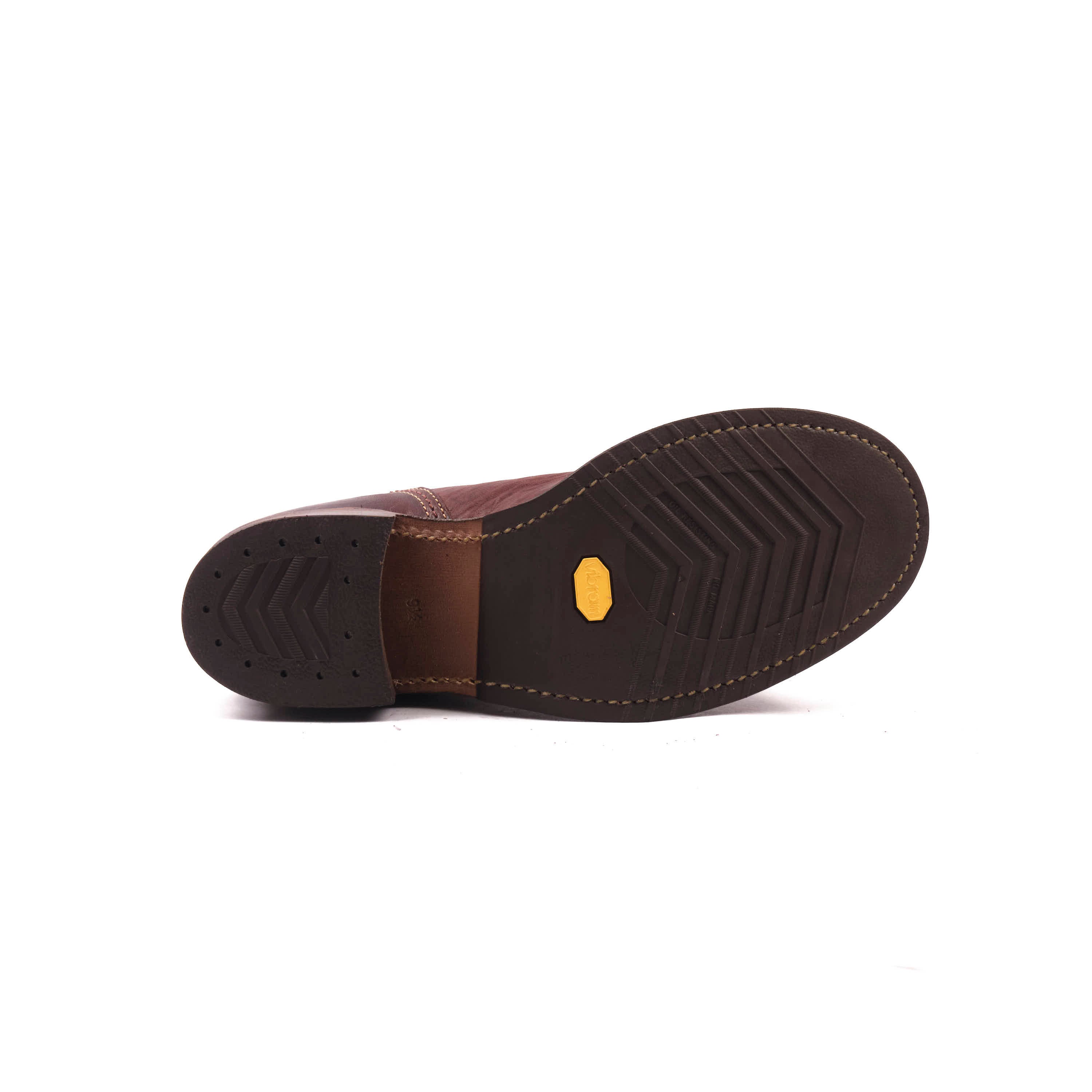 John Lofgren - Donkey Puncher 8" - Ezo Shika Deerskin Dark Brown