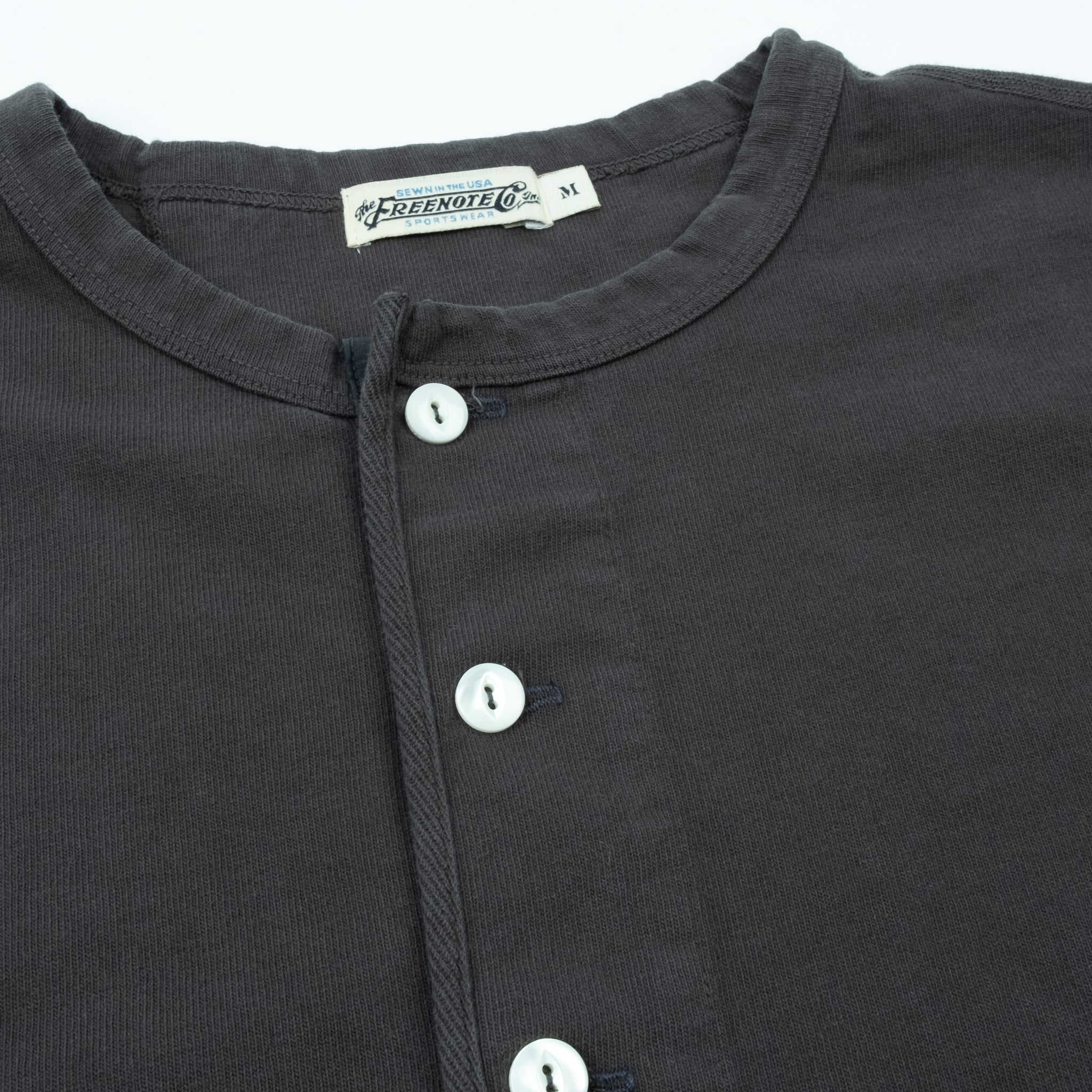 13 Ounce Henley L/S <span>Midnight</span>