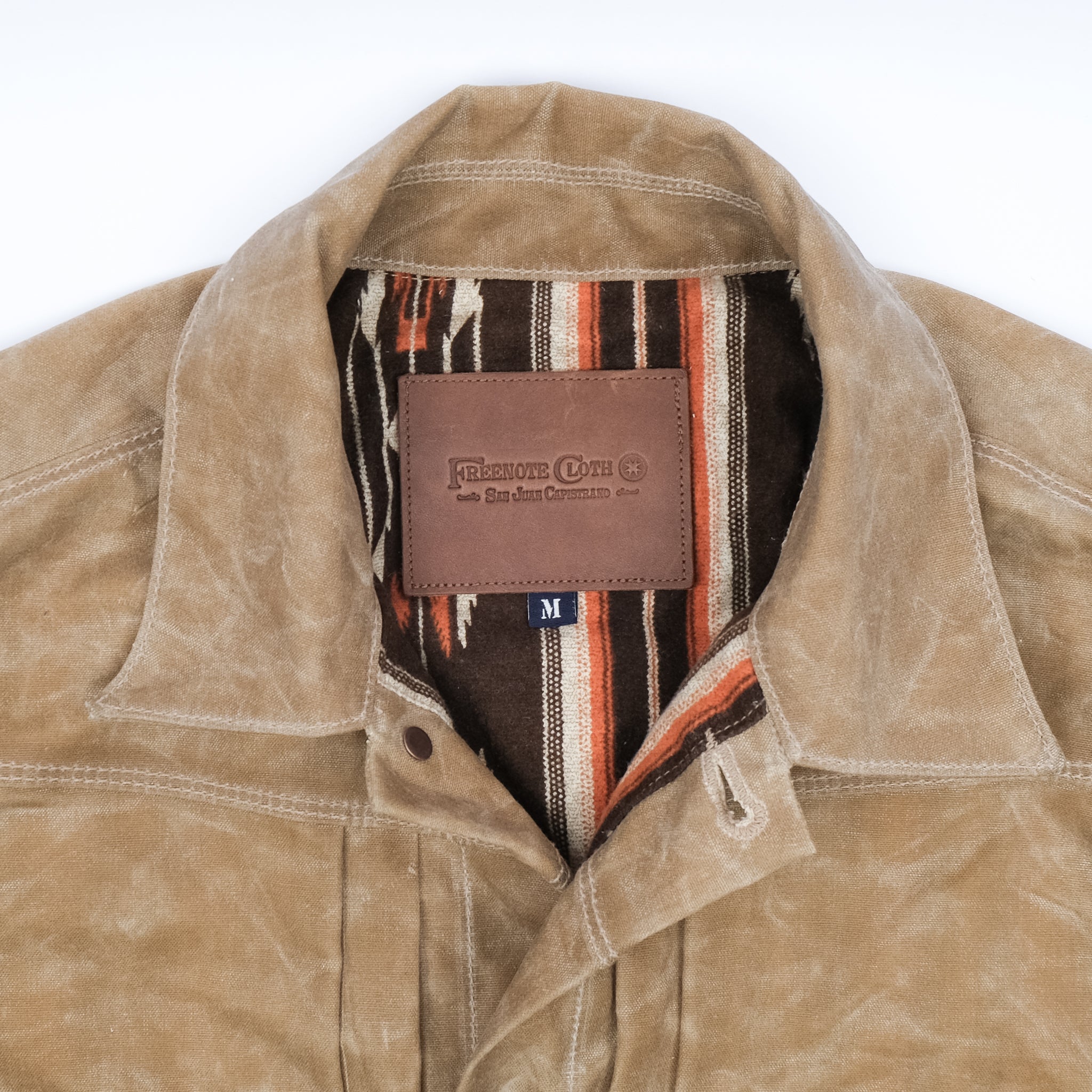 Riders Jacket Waxed Canvas <span>Tumbleweed Brown Interior</span>